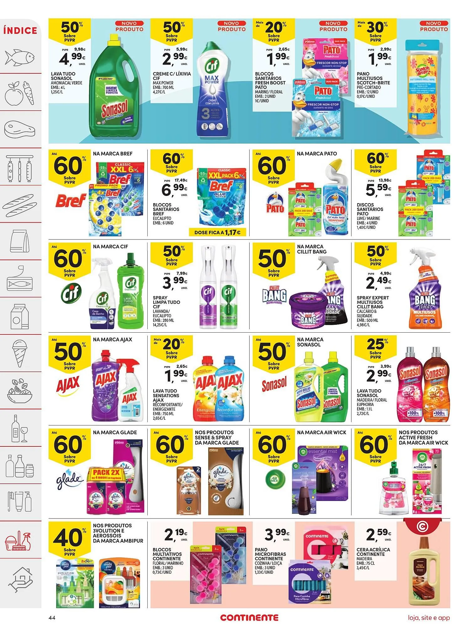 Folheto Folheto Continente de 14 de abril até 20 de abril 2026 - Pagina 44