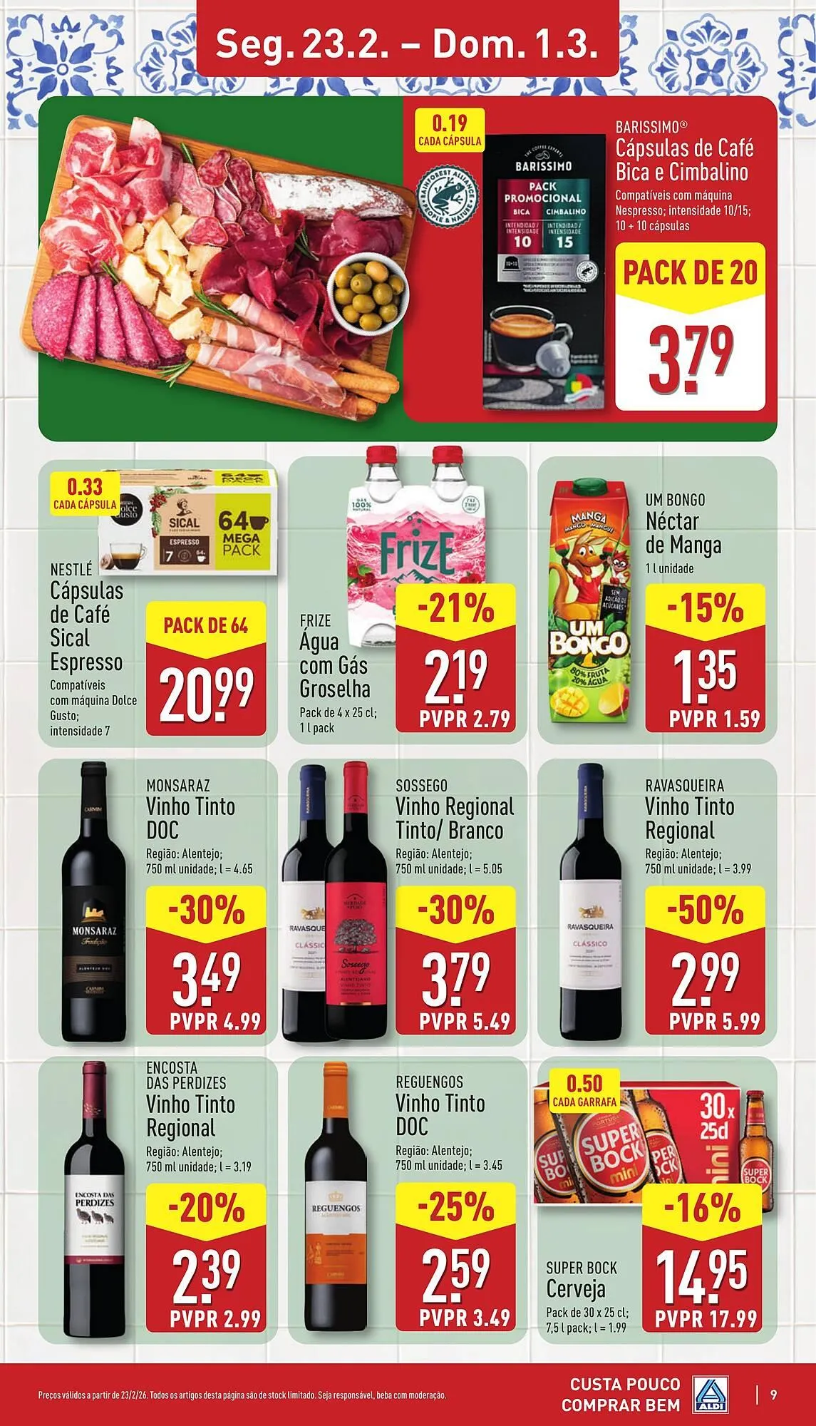 Folheto Folheto ALDI de 23 de fevereiro até 1 de março 2026 - Pagina 9