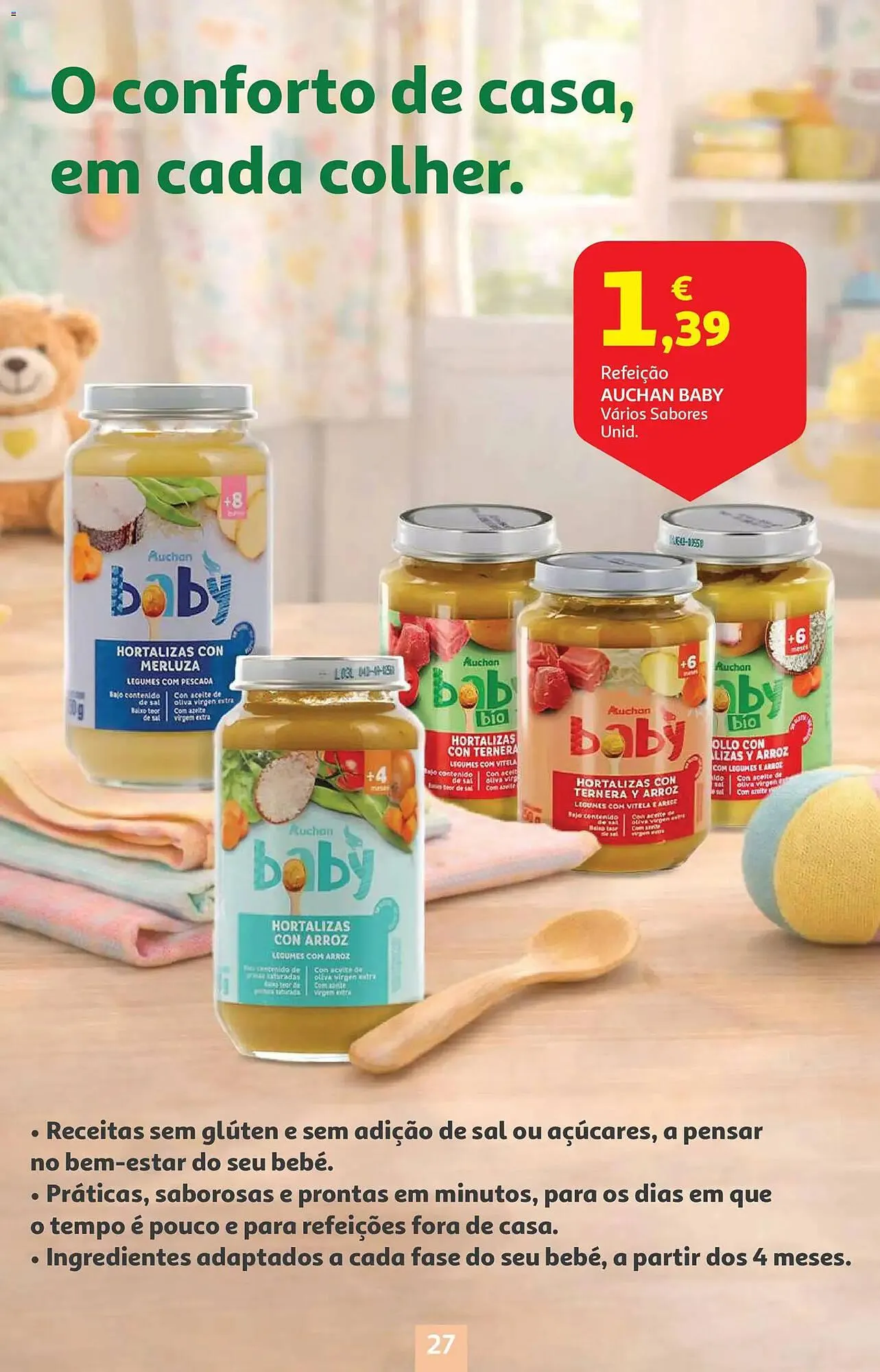 Folheto Folheto Auchan de 13 de janeiro até 27 de janeiro 2026 - Pagina 27