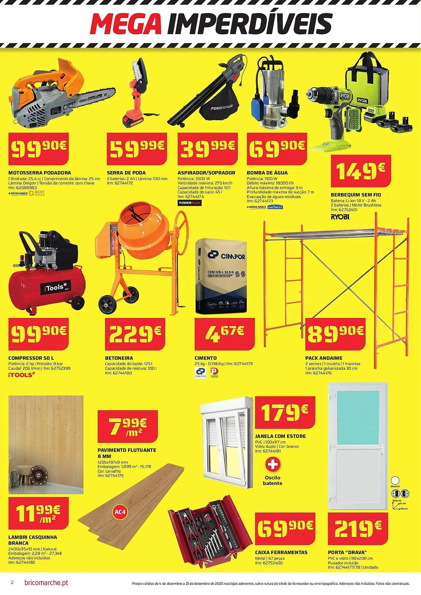 Folheto Folheto Bricomarché de 4 de dezembro até 21 de dezembro 2025 - Pagina 2