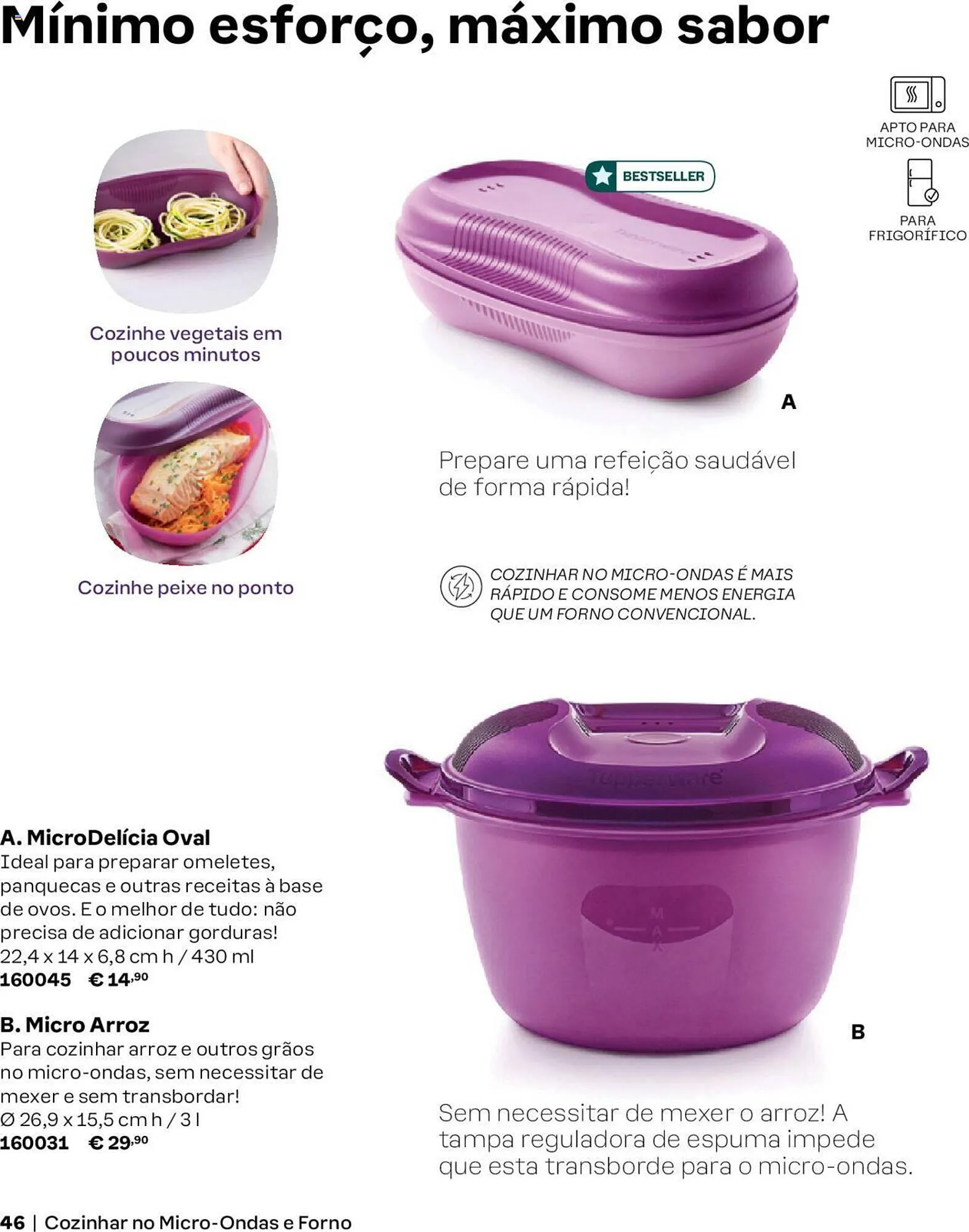 Folheto Folheto Tupperware de 5 de março até 31 de agosto 2024 - Pagina 46
