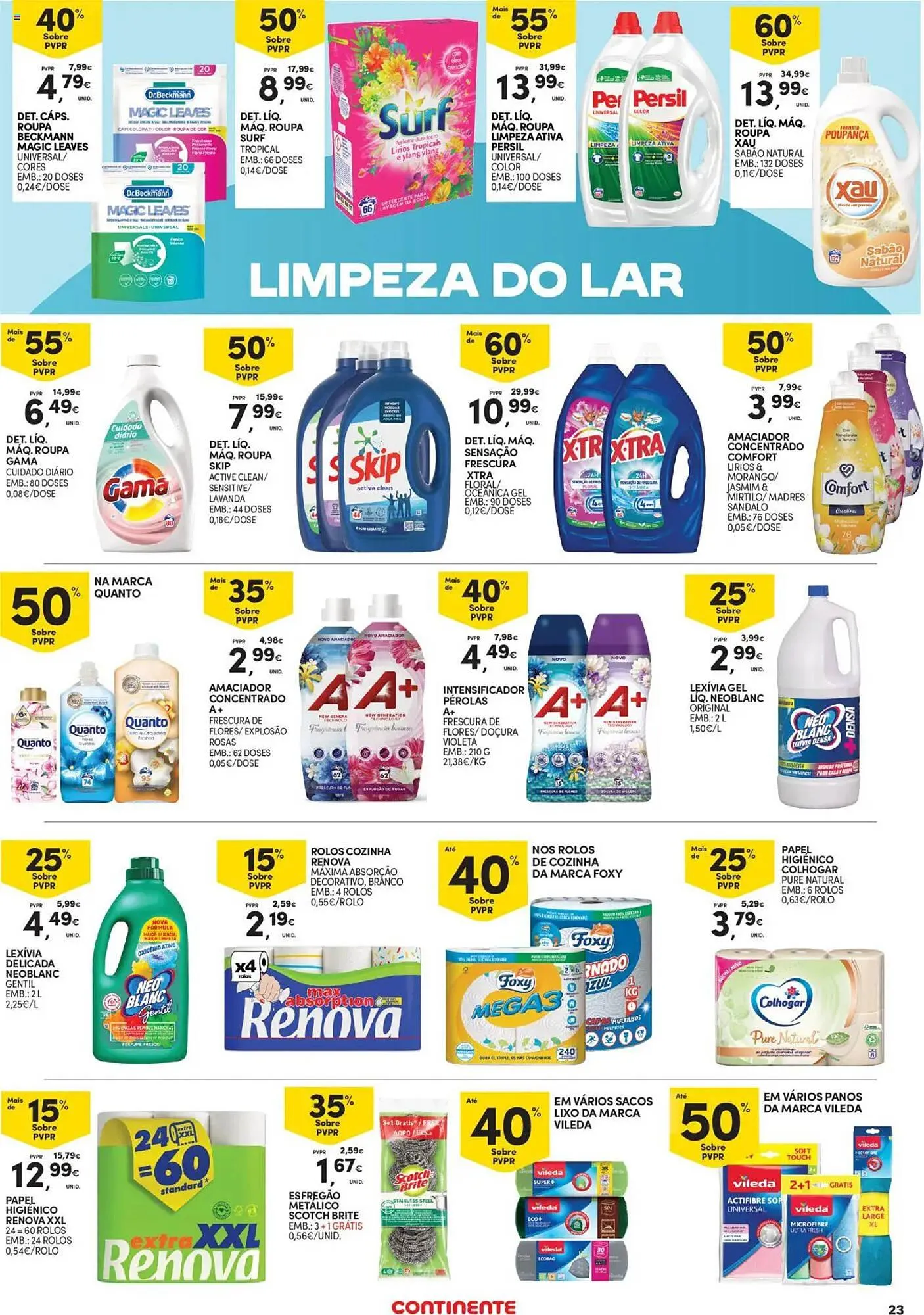 Folheto Folheto Continente de 1 de maio até 14 de maio 2025 - Pagina 23