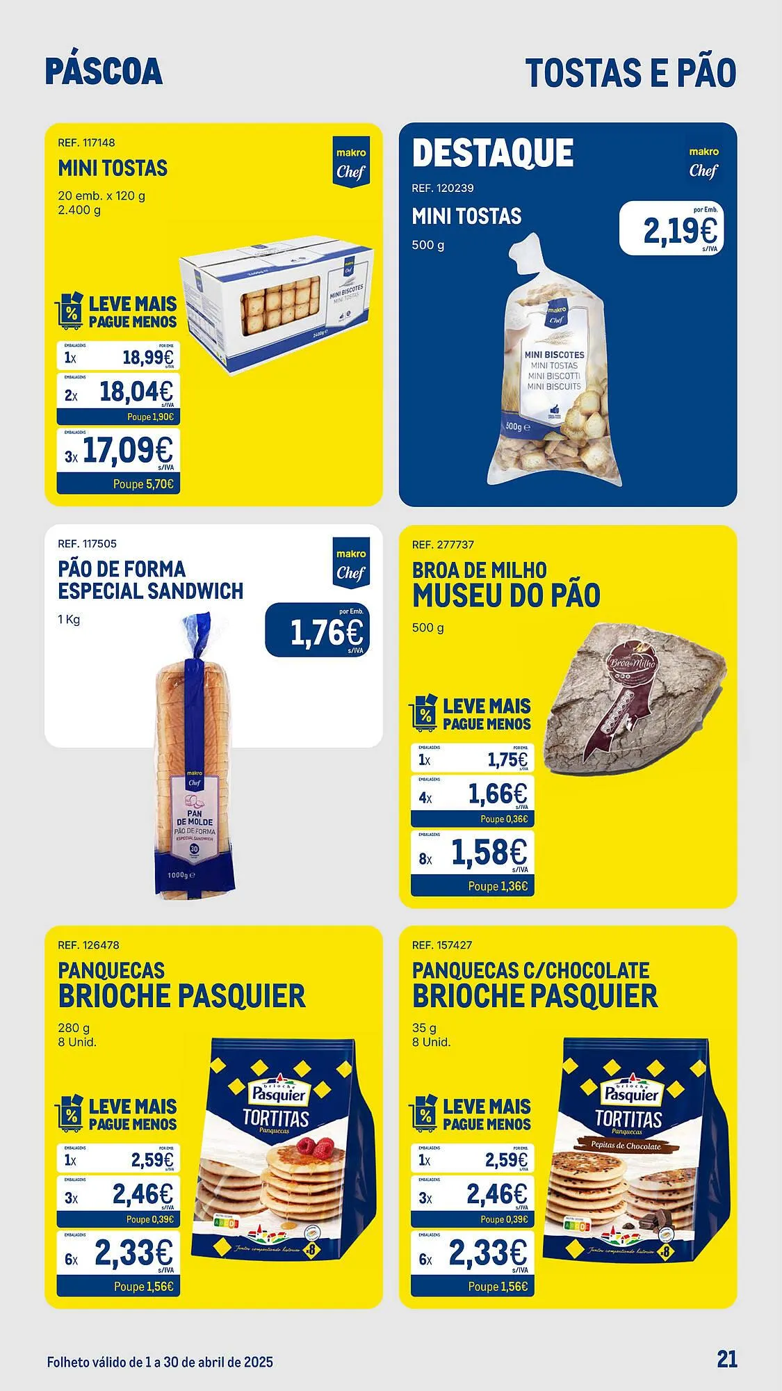 Folheto Folheto Makro de 1 de abril até 30 de abril 2025 - Pagina 21