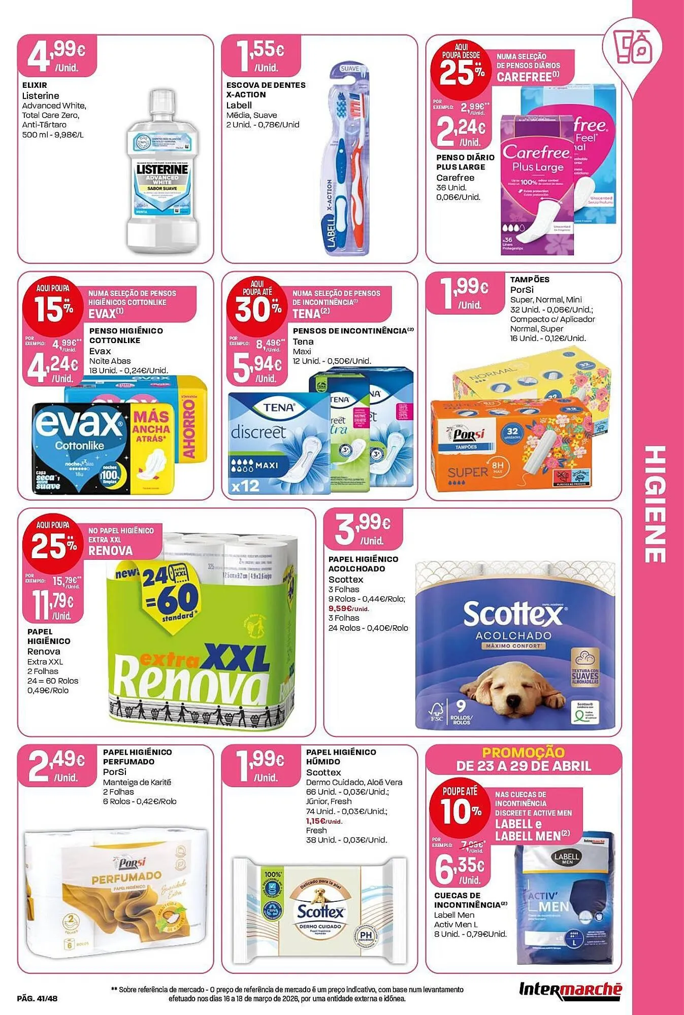 Folheto Folheto Intermarché de 23 de abril até 29 de abril 2026 - Pagina 41