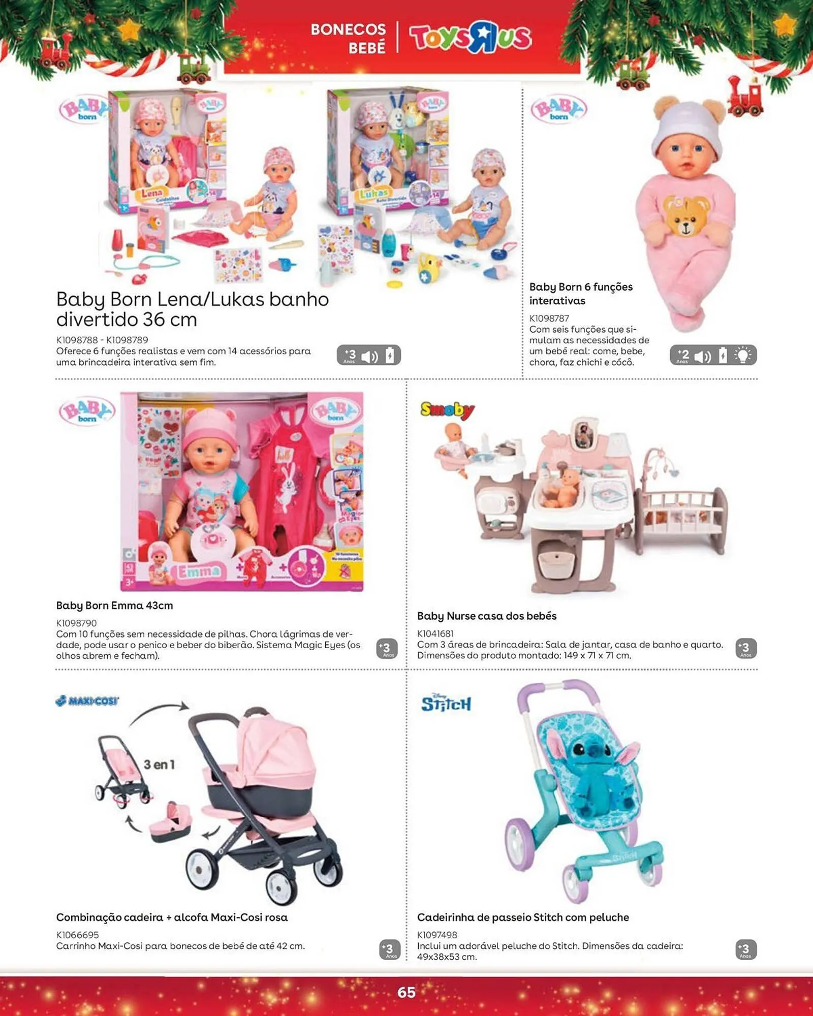 Folheto Catálogo Toys R Us de 5 de novembro até 5 de janeiro 2026 - Pagina 65
