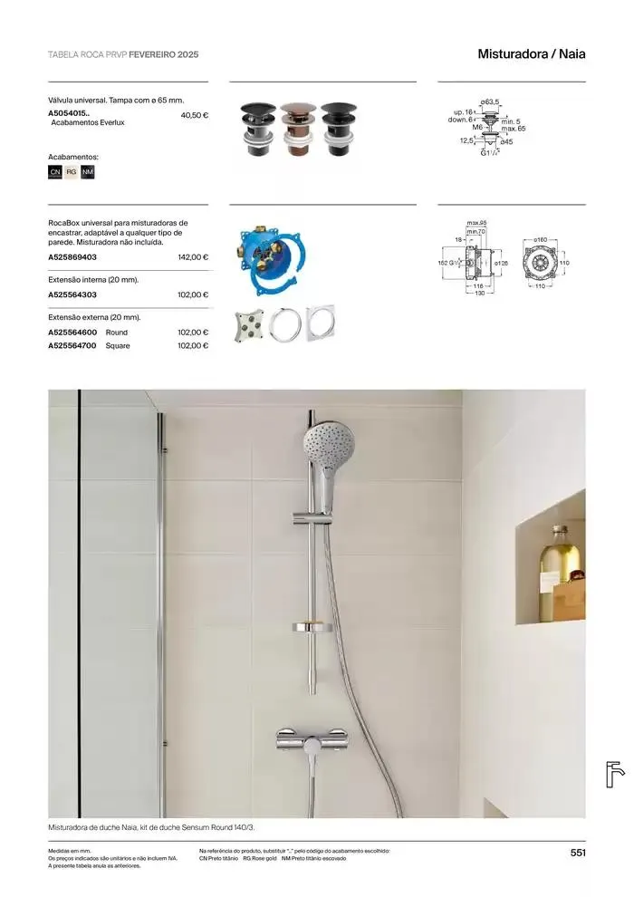 Folheto Soluções de Banho  de 6 de janeiro até 31 de dezembro 2025 - Pagina 553