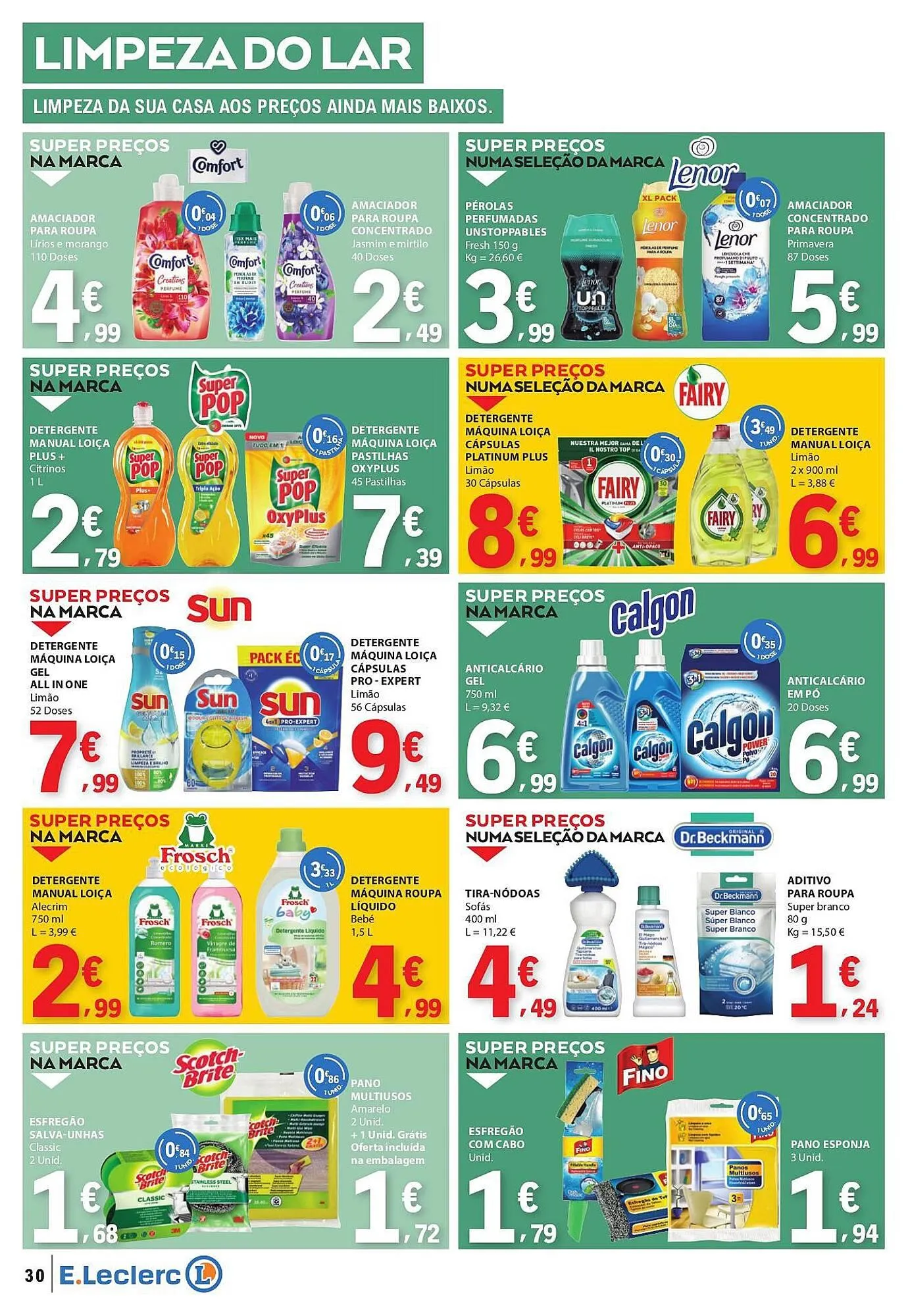 Folheto Folheto E.Leclerc de 26 de fevereiro até 4 de março 2026 - Pagina 30