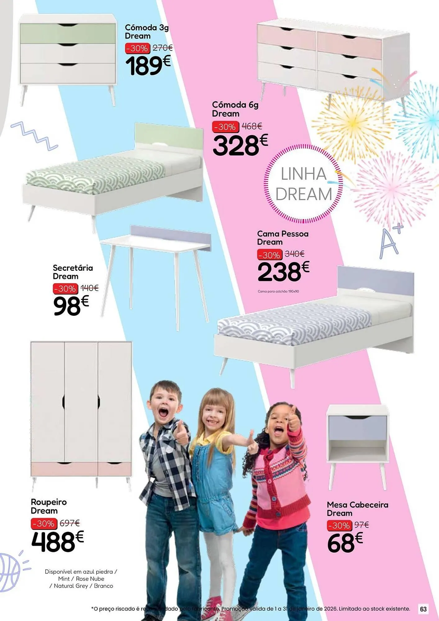 Folheto Folheto Hiper Centro do Móvel de 6 de janeiro até 31 de janeiro 2026 - Pagina 63