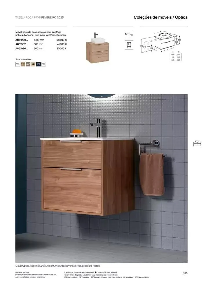 Folheto Soluções de Banho  de 6 de janeiro até 31 de dezembro 2025 - Pagina 317