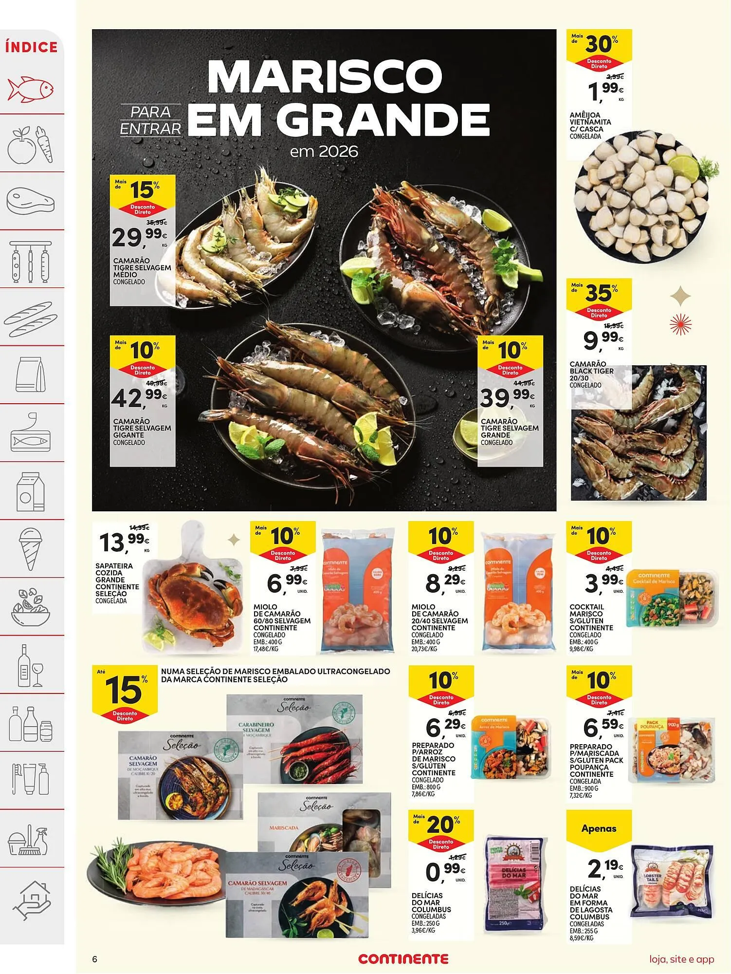 Folheto Folheto Continente de 26 de dezembro até 31 de dezembro 2025 - Pagina 6