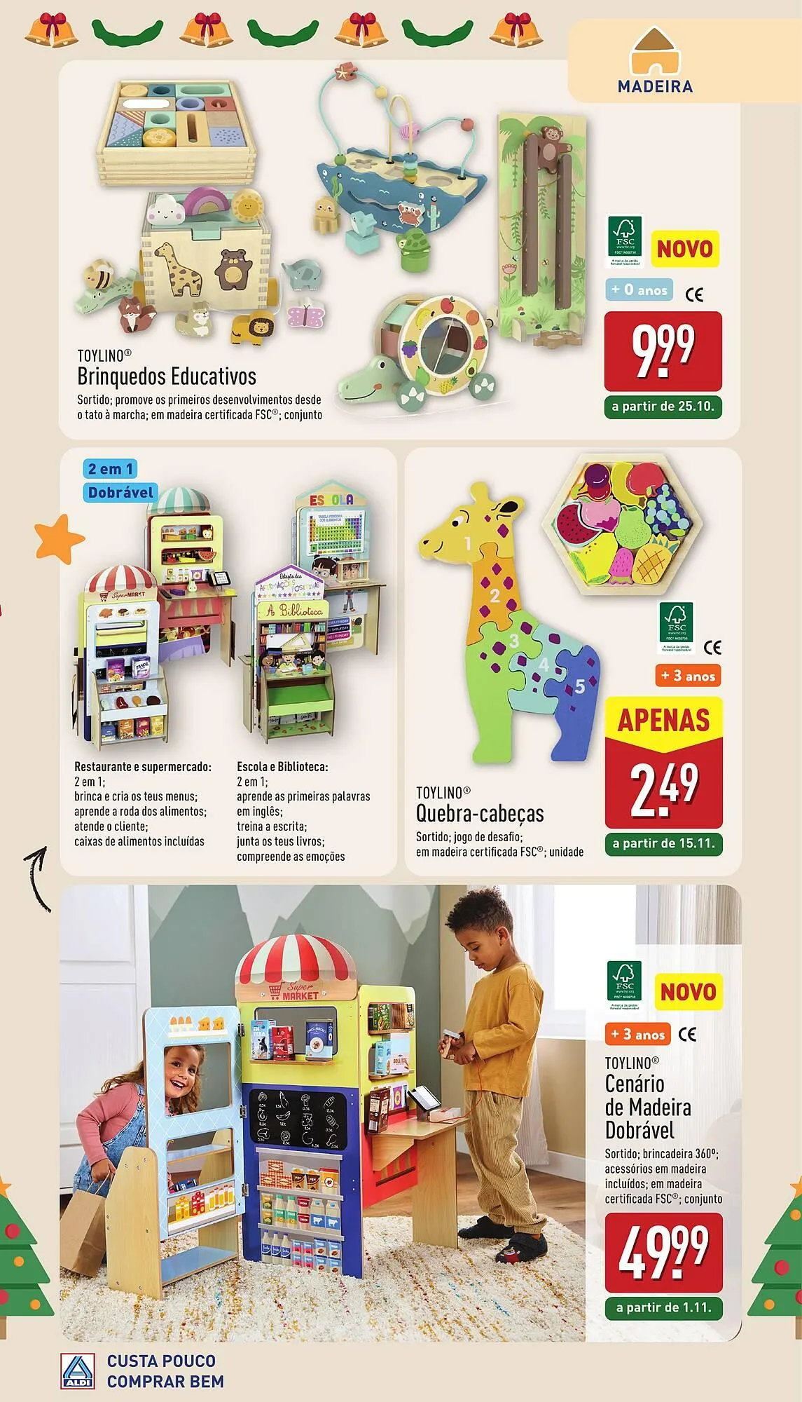 Folheto Folheto ALDI de 25 de outubro até 6 de novembro 2025 - Pagina 9