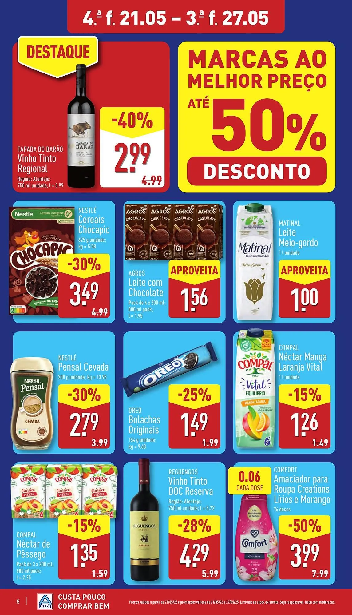 Folheto Folheto ALDI de 21 de maio até 27 de maio 2025 - Pagina 8