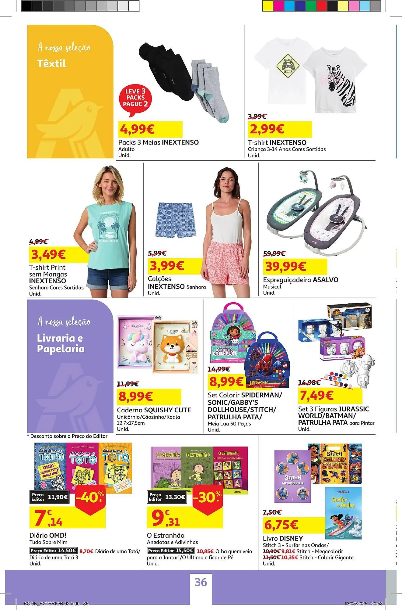 Folheto Folheto Auchan de 22 de maio até 1 de junho 2025 - Pagina 36