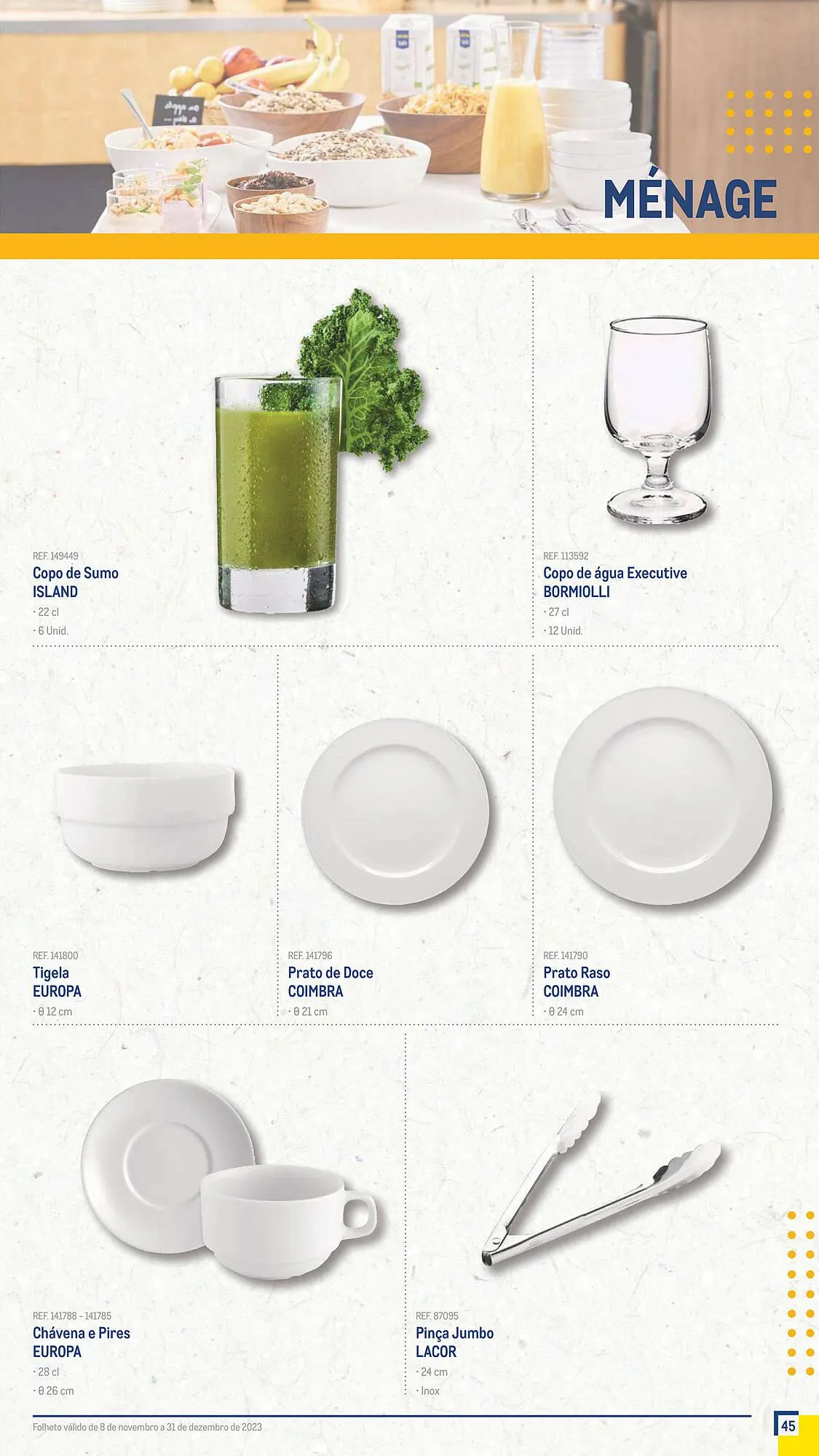Folheto Folheto Makro de 8 de novembro até 31 de dezembro 2023 - Pagina 45