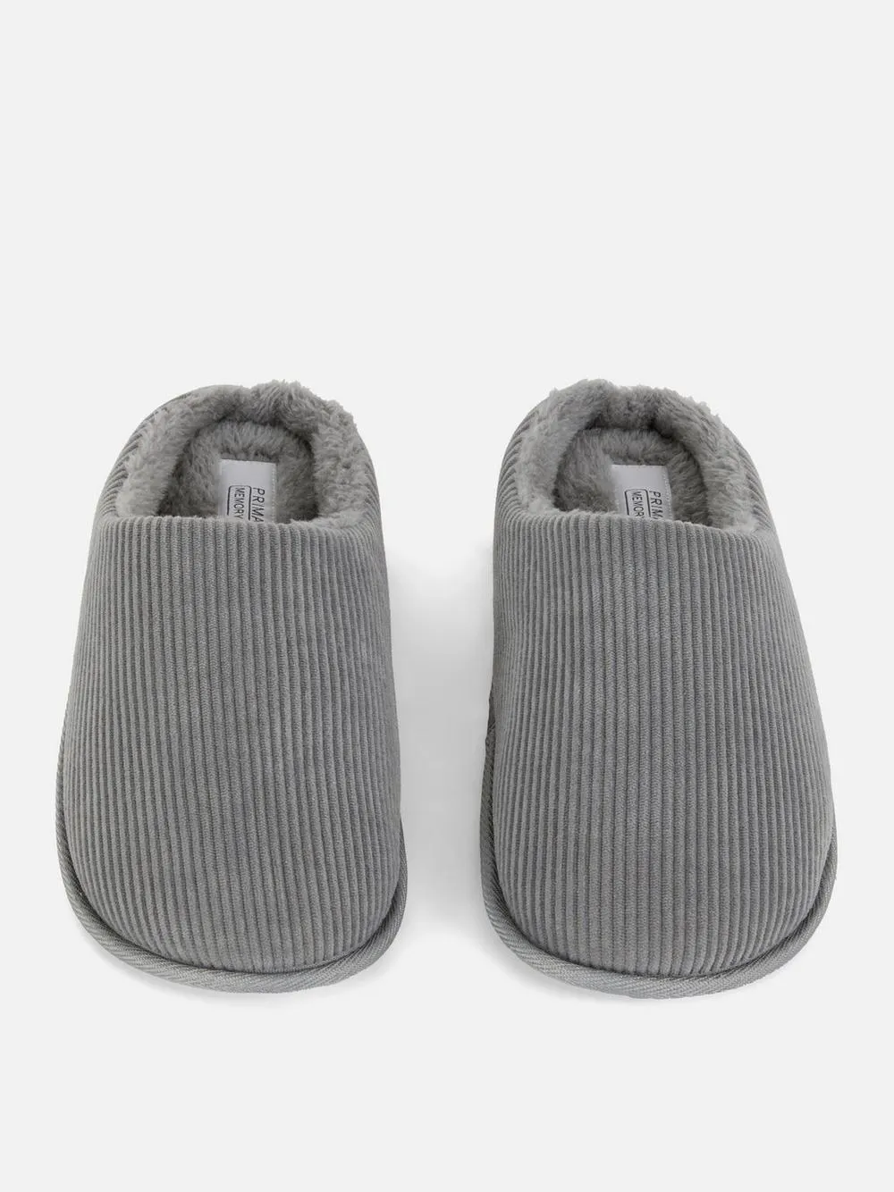 Pantufas veludo cotelê