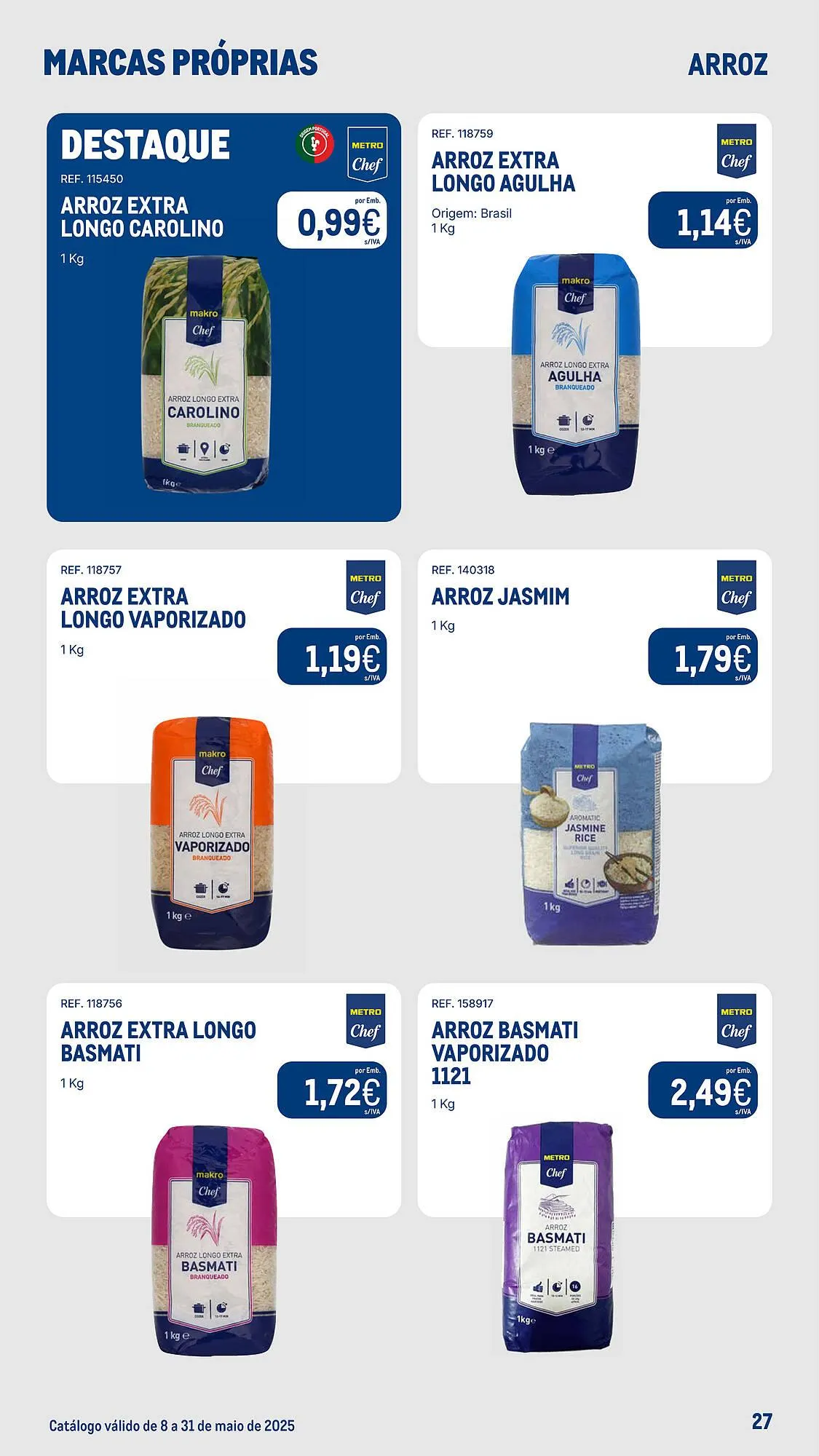 Folheto Folheto Makro de 8 de maio até 31 de maio 2025 - Pagina 27