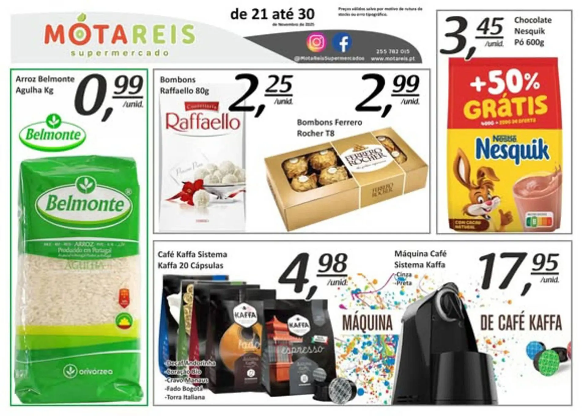 Folheto Mota Reis - 1