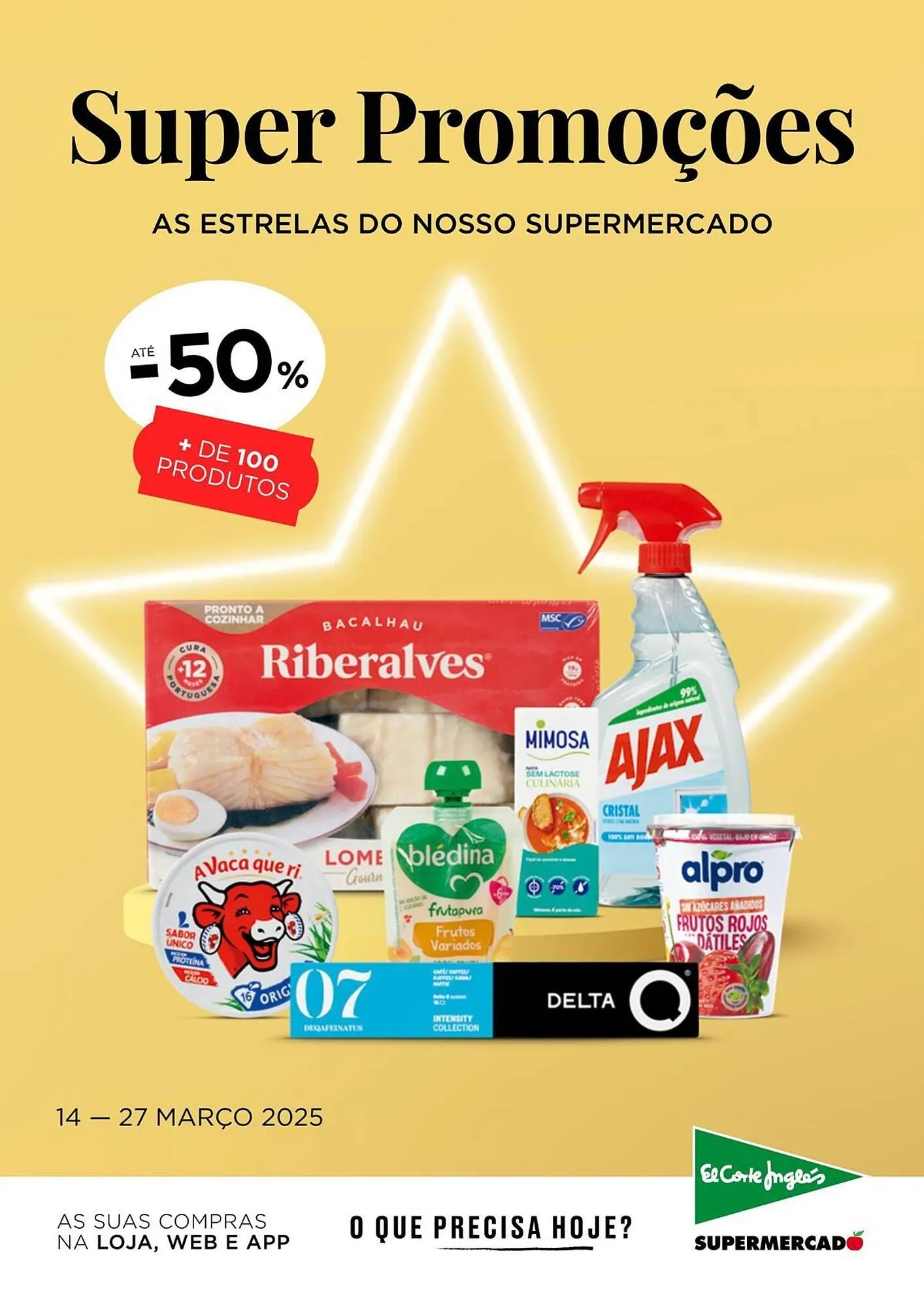 Folheto Folheto El Corte Inglés de 14 de março até 27 de março 2025 - Pagina 1