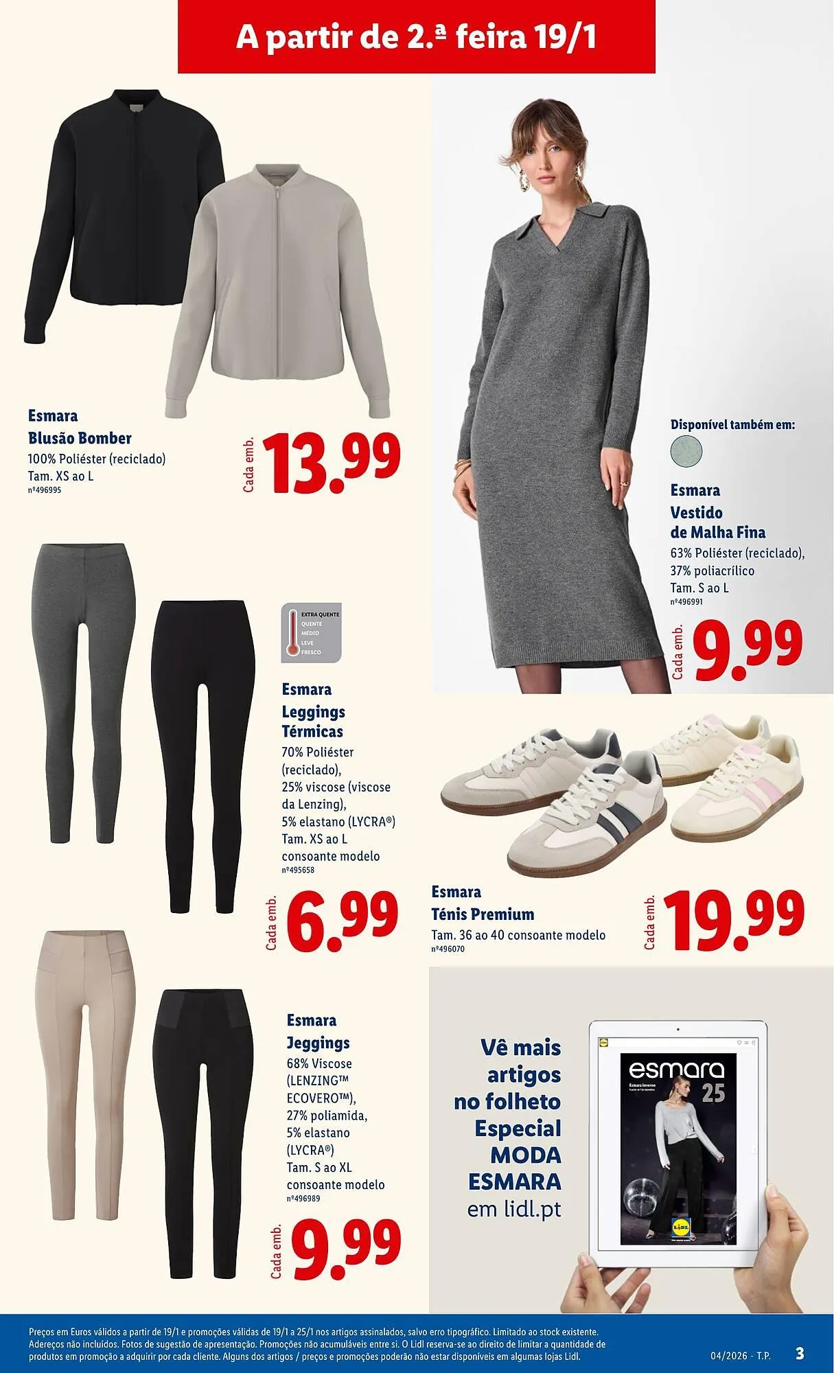 Folheto Folheto Lidl de 19 de janeiro até 25 de janeiro 2026 - Pagina 3