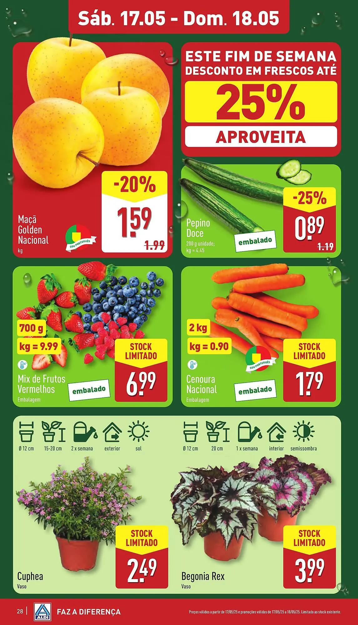 Folheto Folheto ALDI de 14 de maio até 20 de maio 2025 - Pagina 28