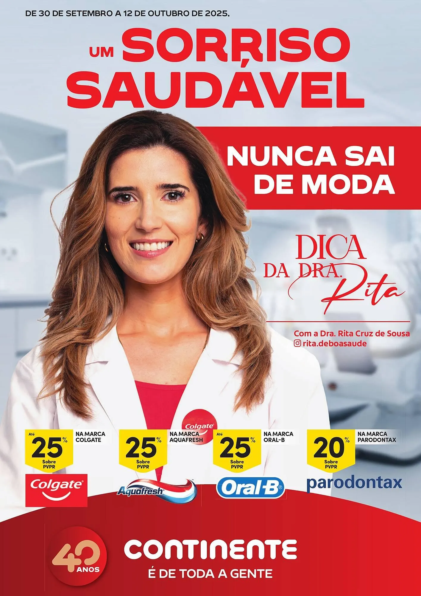 Folheto Folheto Continente de 30 de setembro até 12 de outubro 2025 - Pagina 1
