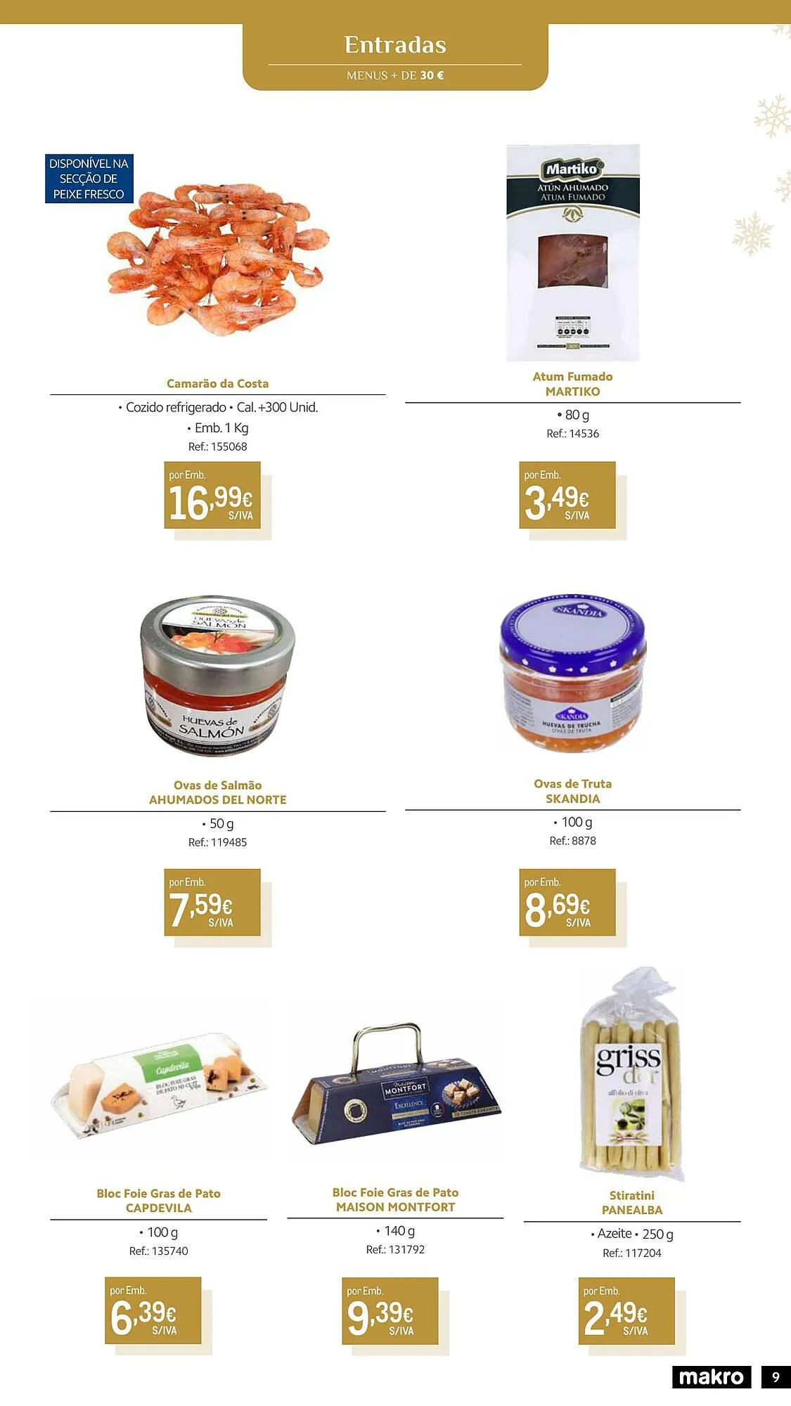 Folheto Folheto Makro de 10 de novembro até 31 de dezembro 2023 - Pagina 9