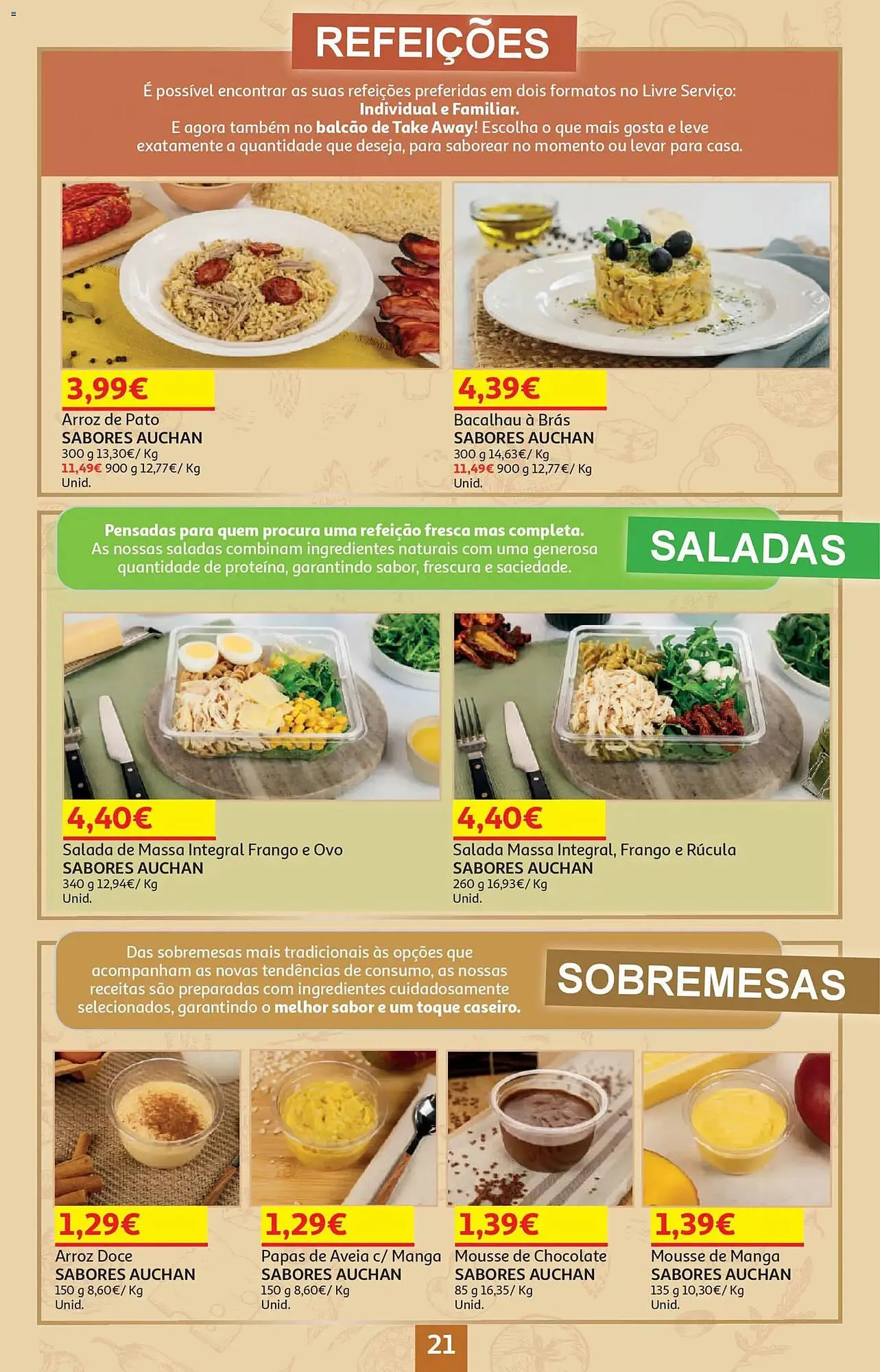 Folheto Folheto Auchan de 6 de abril até 21 de abril 2026 - Pagina 21
