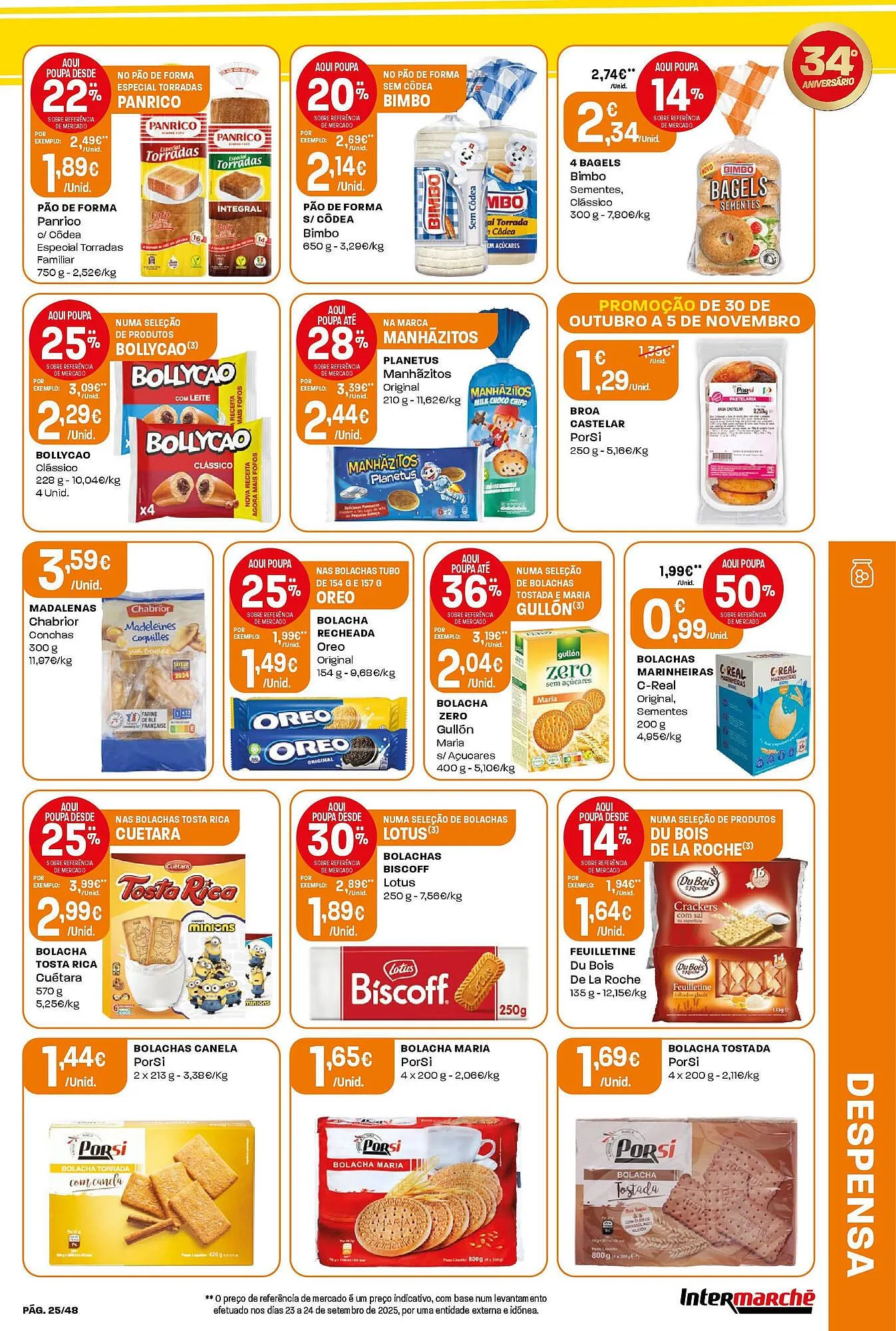 Folheto Folheto Intermarché de 30 de outubro até 5 de novembro 2025 - Pagina 25