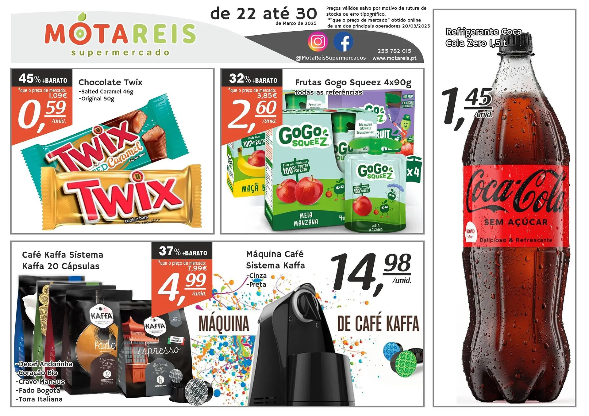 Folheto Folheto Mota Reis de 22 de março até 30 de março 2025 - Pagina 1