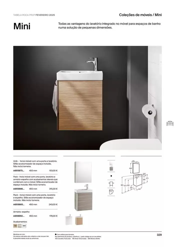 Folheto Soluções de Banho  de 6 de janeiro até 31 de dezembro 2025 - Pagina 331
