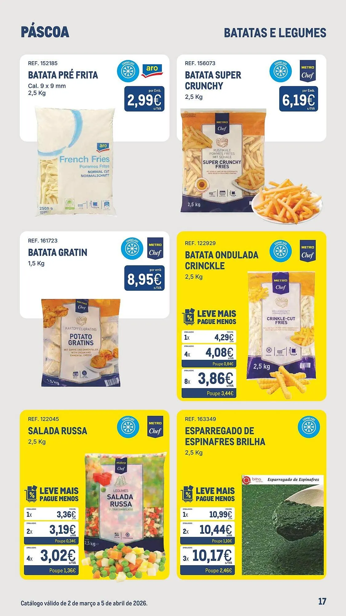 Folheto Catálogo Makro de 2 de março até 5 de abril 2026 - Pagina 17