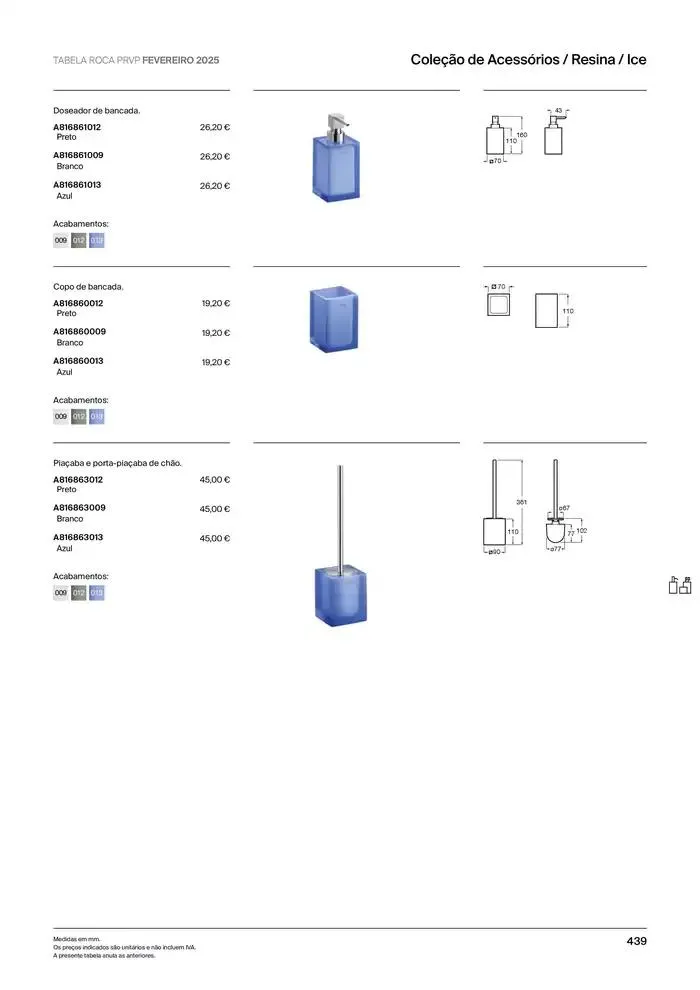 Folheto Soluções de Banho  de 6 de janeiro até 31 de dezembro 2025 - Pagina 441