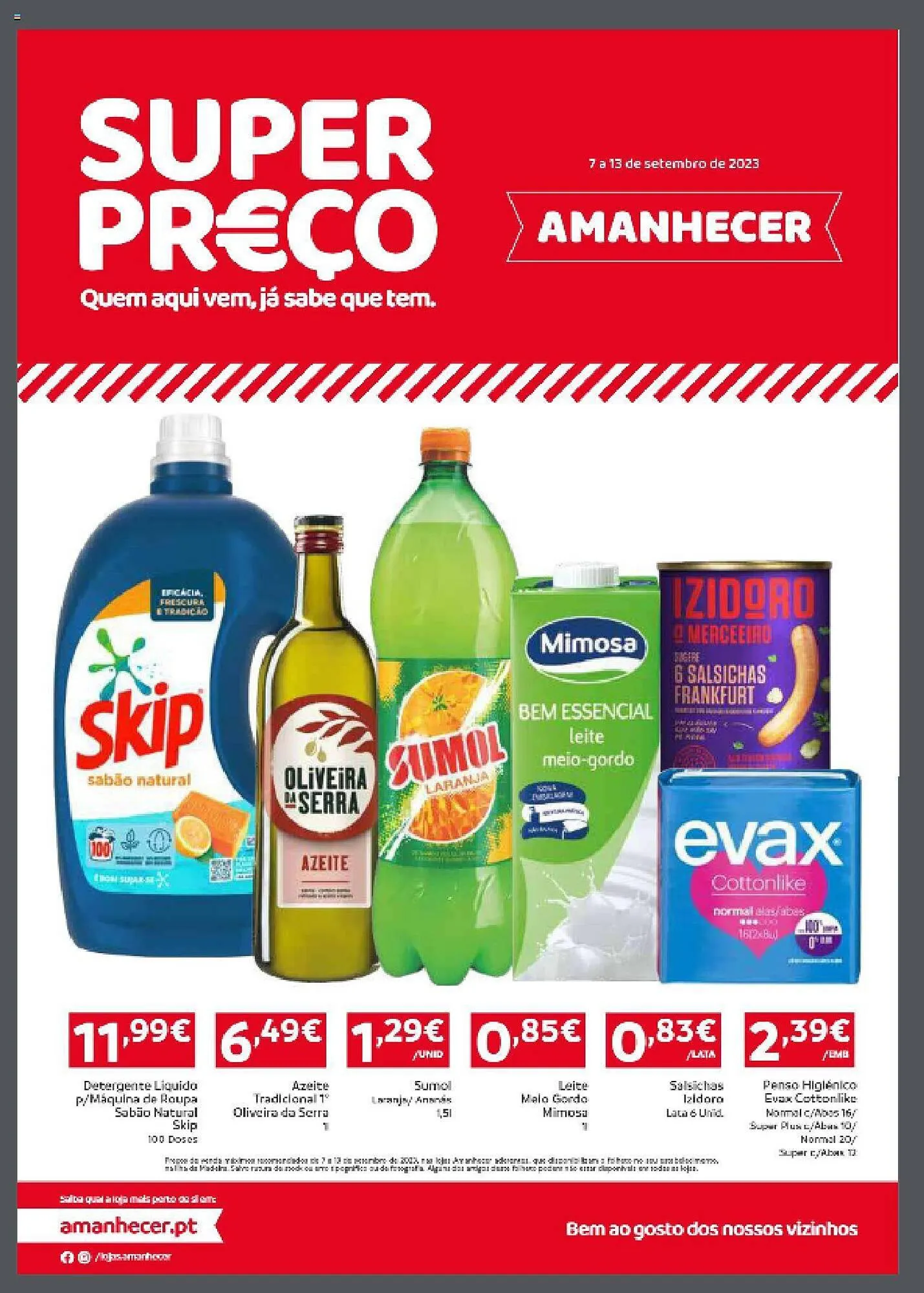 Folheto Folheto Amanhecer de 7 de setembro até 13 de setembro 2023 - Pagina 1