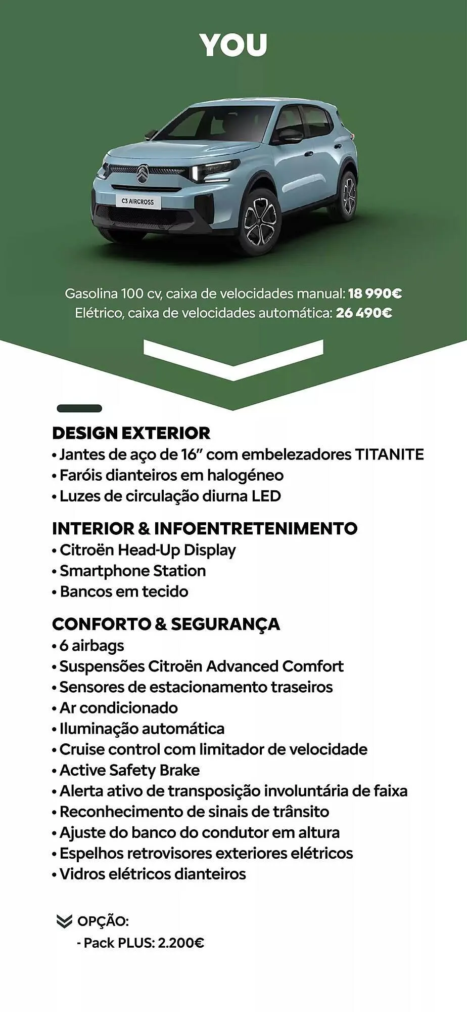 Folheto Folheto Citroen de 18 de novembro até 18 de novembro 2025 - Pagina 16