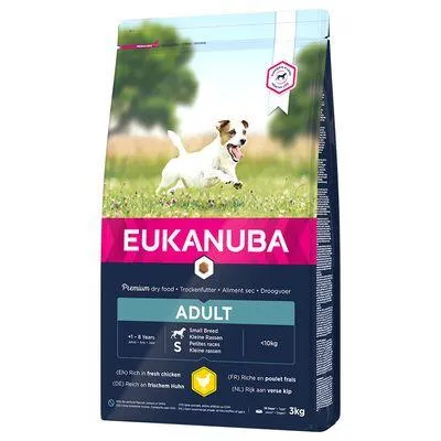 Eukanuba 3 kg ração para cães: a preço especial!