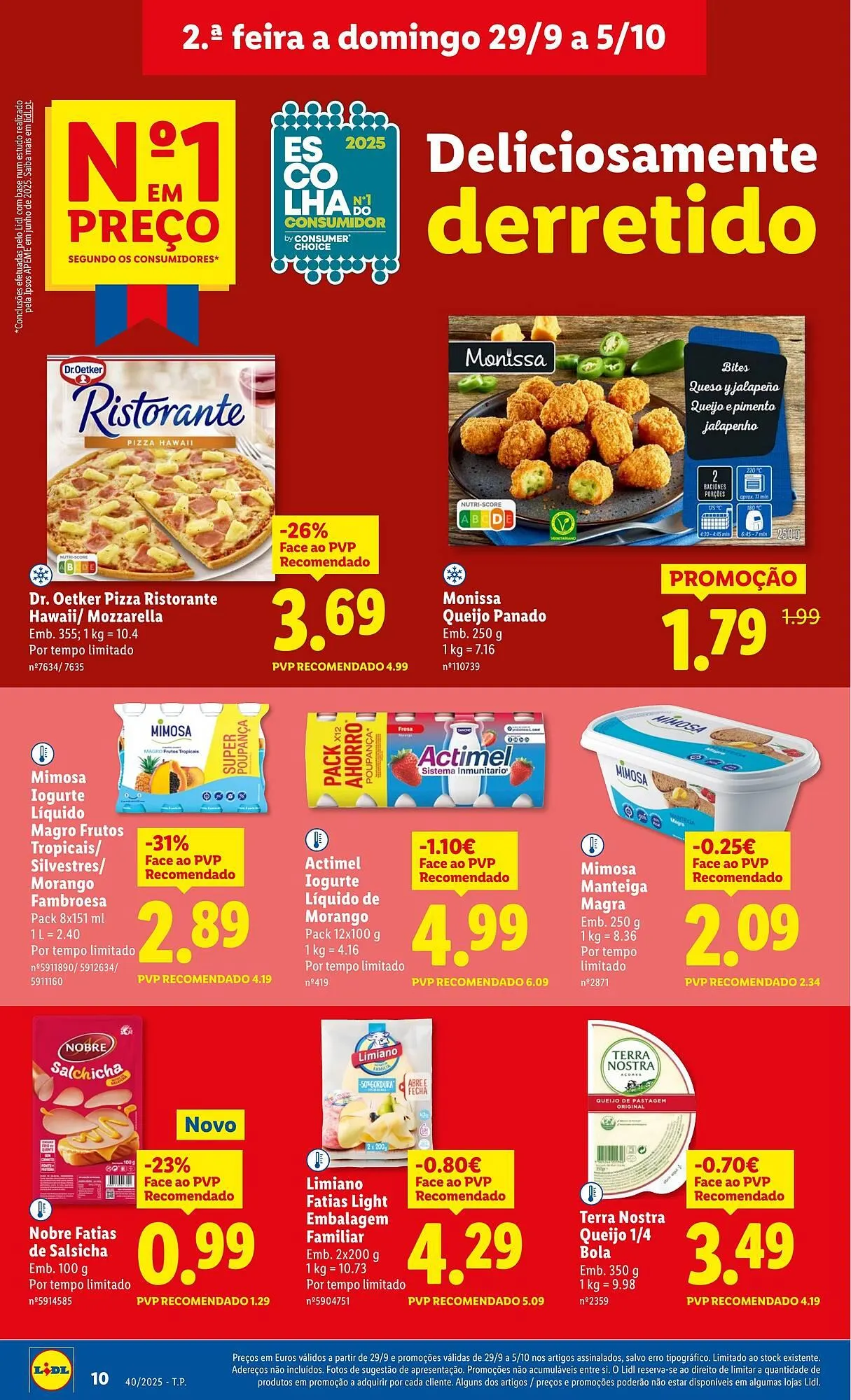Folheto Folheto Lidl de 29 de setembro até 5 de outubro 2025 - Pagina 10