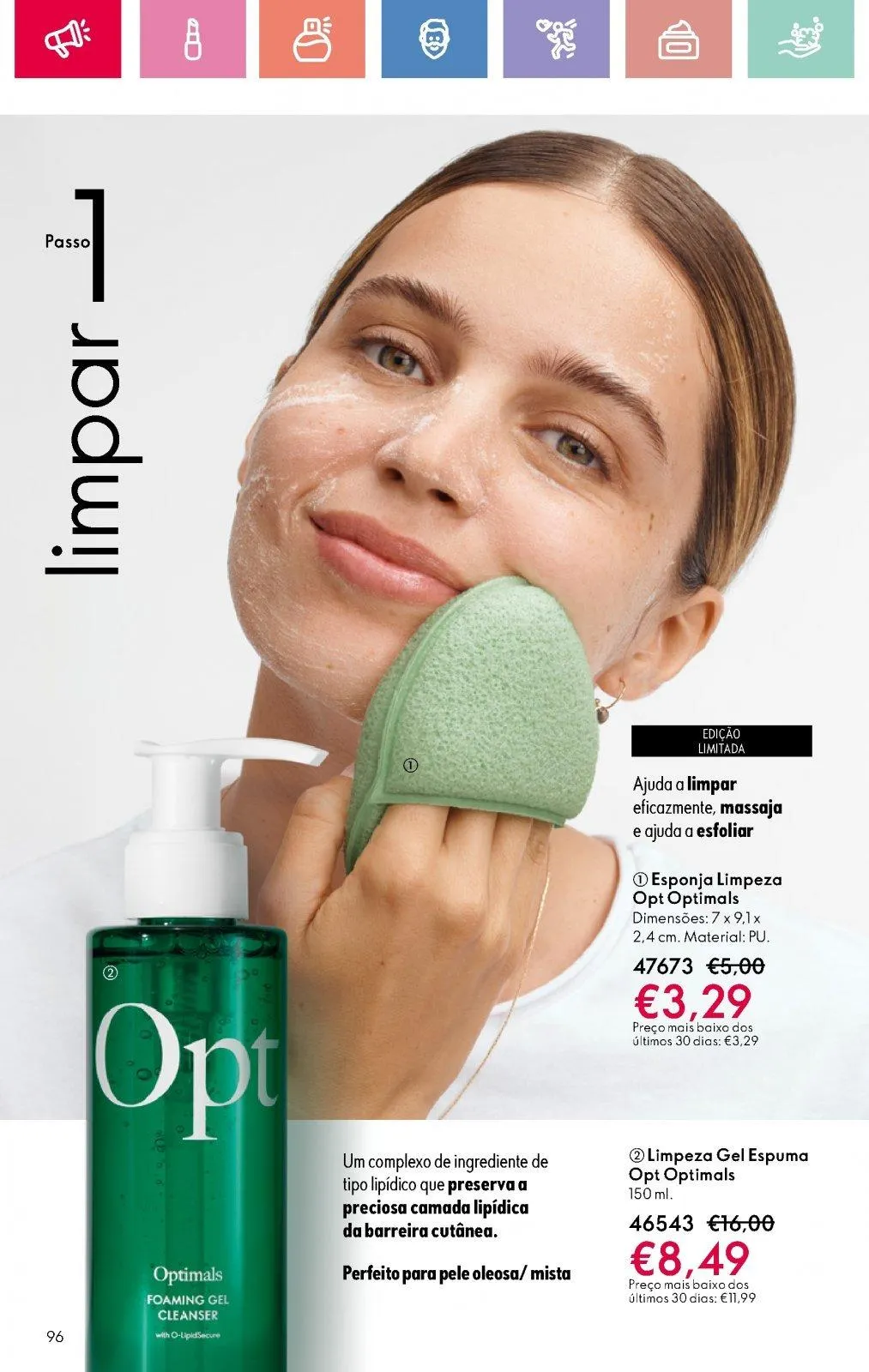 Folheto Folheto de Oriflame até 05.07.2025 de 18 de junho até 5 de julho 2025 - Pagina 96