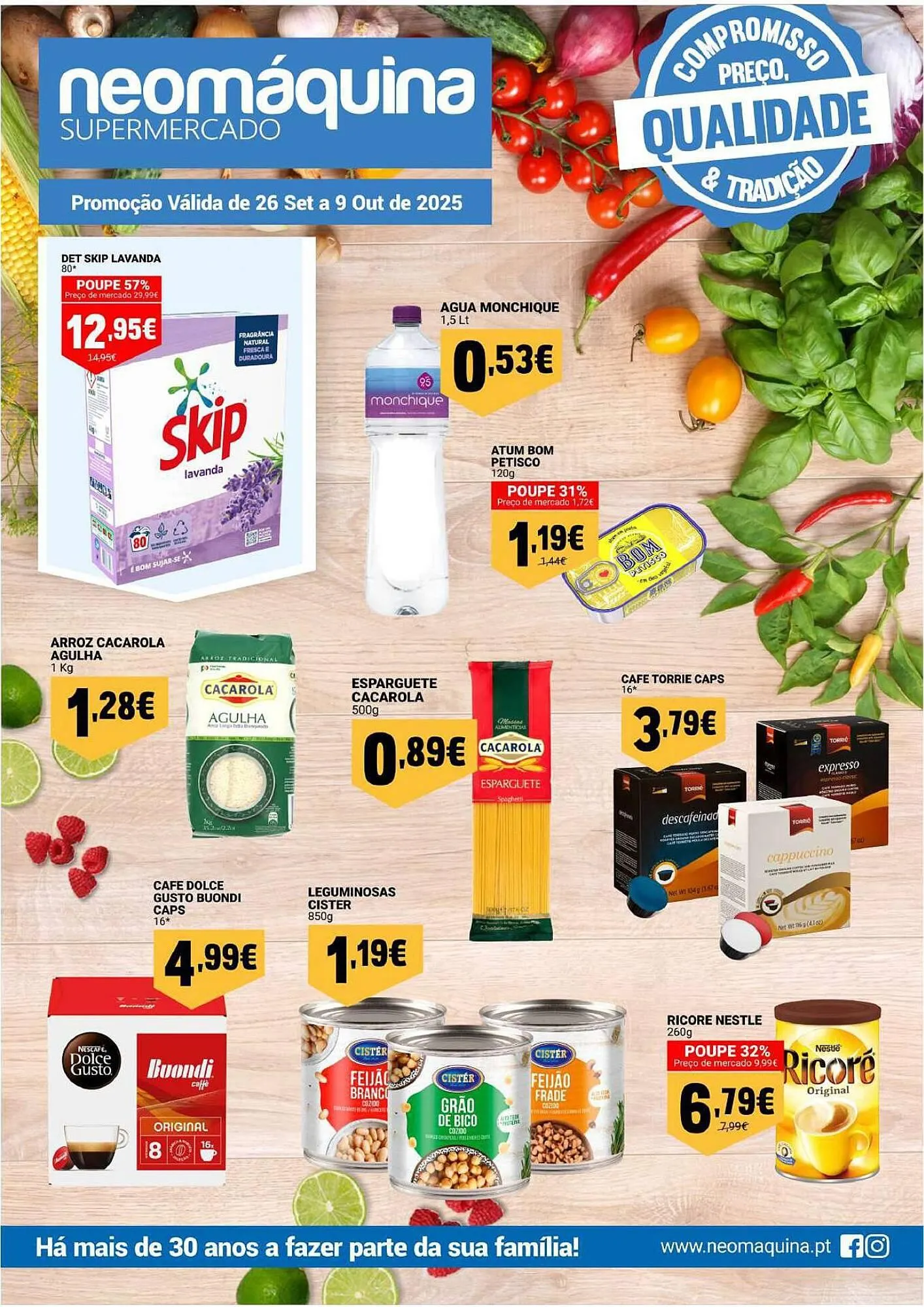 Folheto Folheto Neomáquina de 26 de setembro até 9 de outubro 2025 - Pagina 1