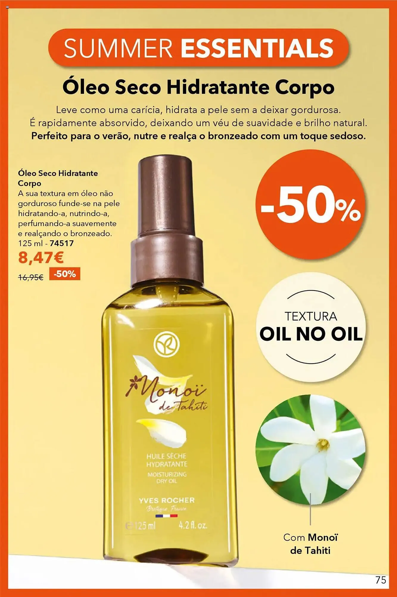 Folheto Folheto Yves Rocher de 3 de julho até 31 de julho 2025 - Pagina 75