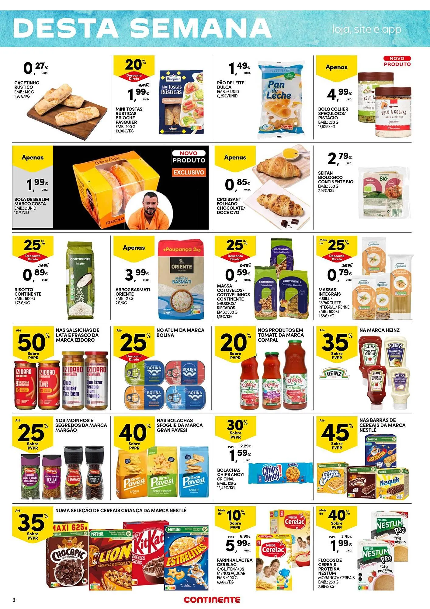 Folheto Folheto Continente de 4 de julho até 7 de julho 2025 - Pagina 3