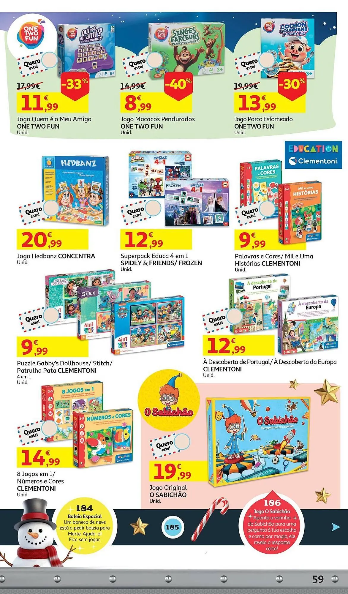 Folheto Folheto Auchan de 5 de novembro até 9 de dezembro 2025 - Pagina 59