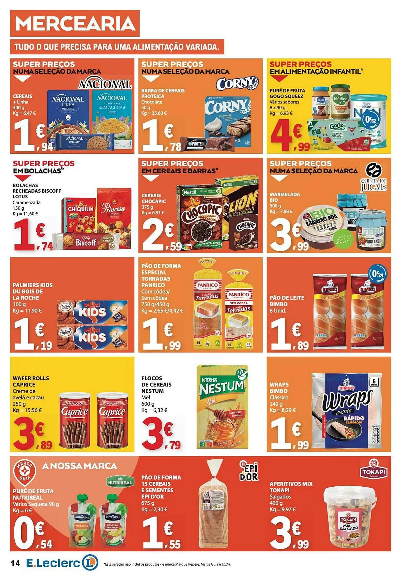 Folheto Folheto E.Leclerc de 16 de abril até 22 de abril 2026 - Pagina 14