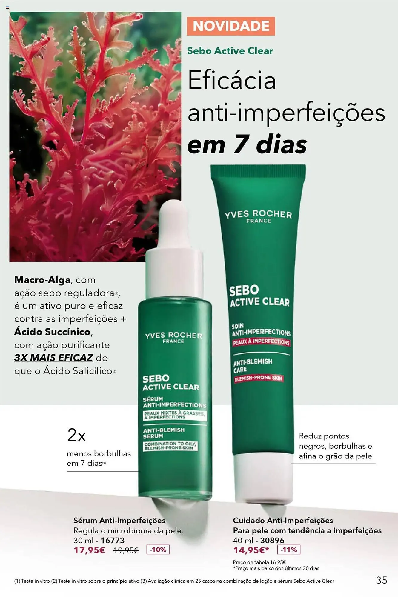 Folheto Folheto Yves Rocher de 14 de maio até 29 de maio 2025 - Pagina 35