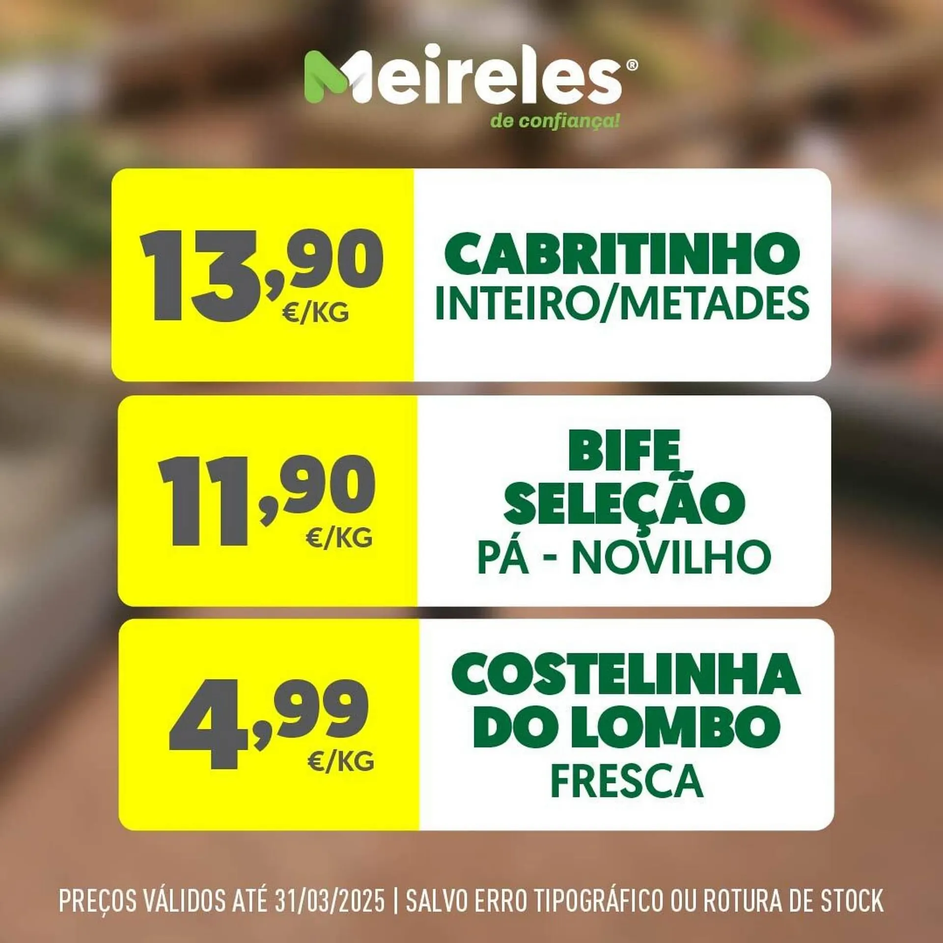 Folheto Folheto Carnes Meireles de 25 de março até 31 de março 2025 - Pagina 2