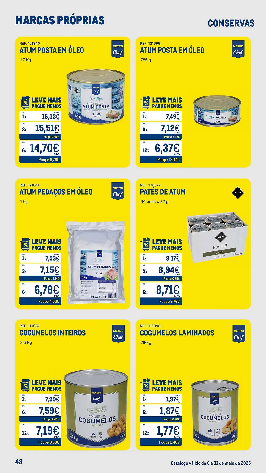 Folheto Folheto Makro de 8 de maio até 31 de maio 2025 - Pagina 48