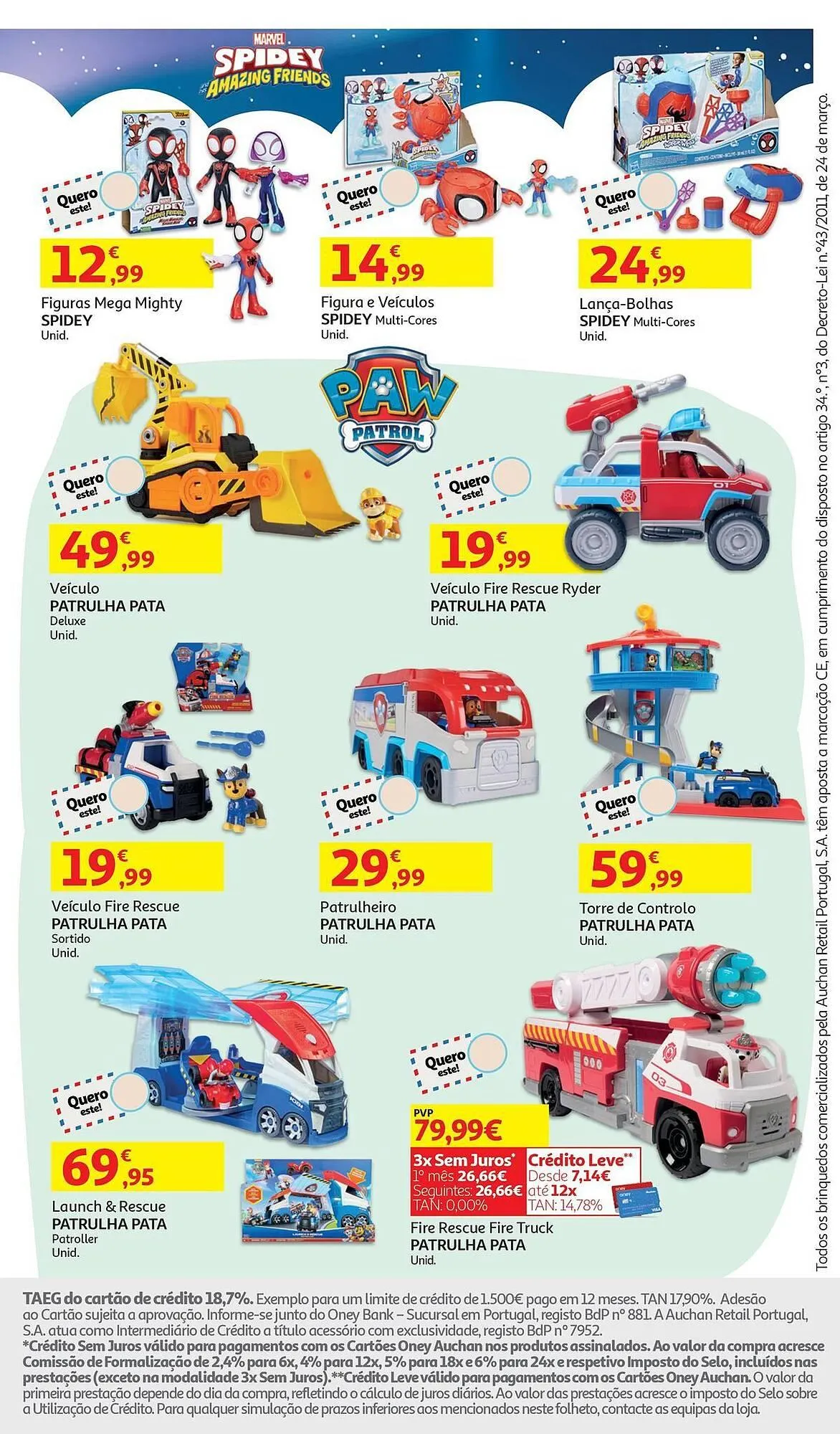 Folheto Folheto Auchan de 5 de novembro até 9 de dezembro 2025 - Pagina 13