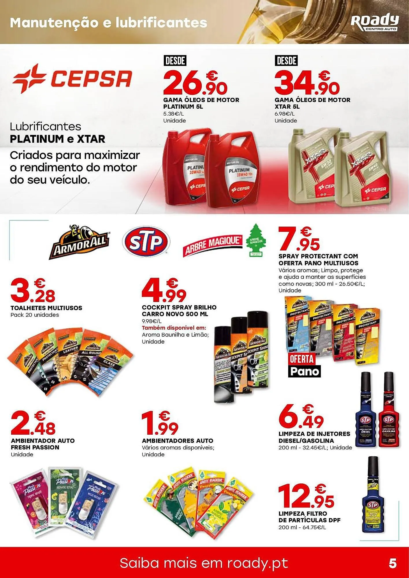 Folheto Folheto Roady de 4 de julho até 28 de julho 2024 - Pagina 5