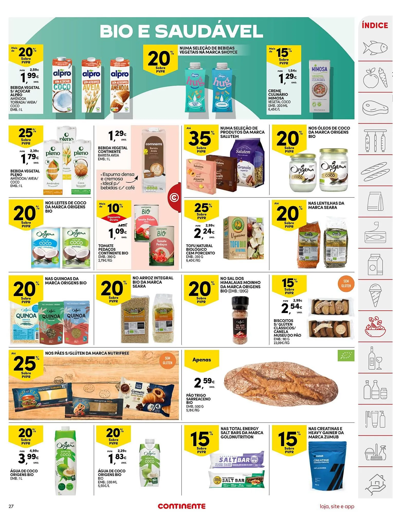 Folheto Folheto Continente de 27 de janeiro até 2 de fevereiro 2026 - Pagina 27