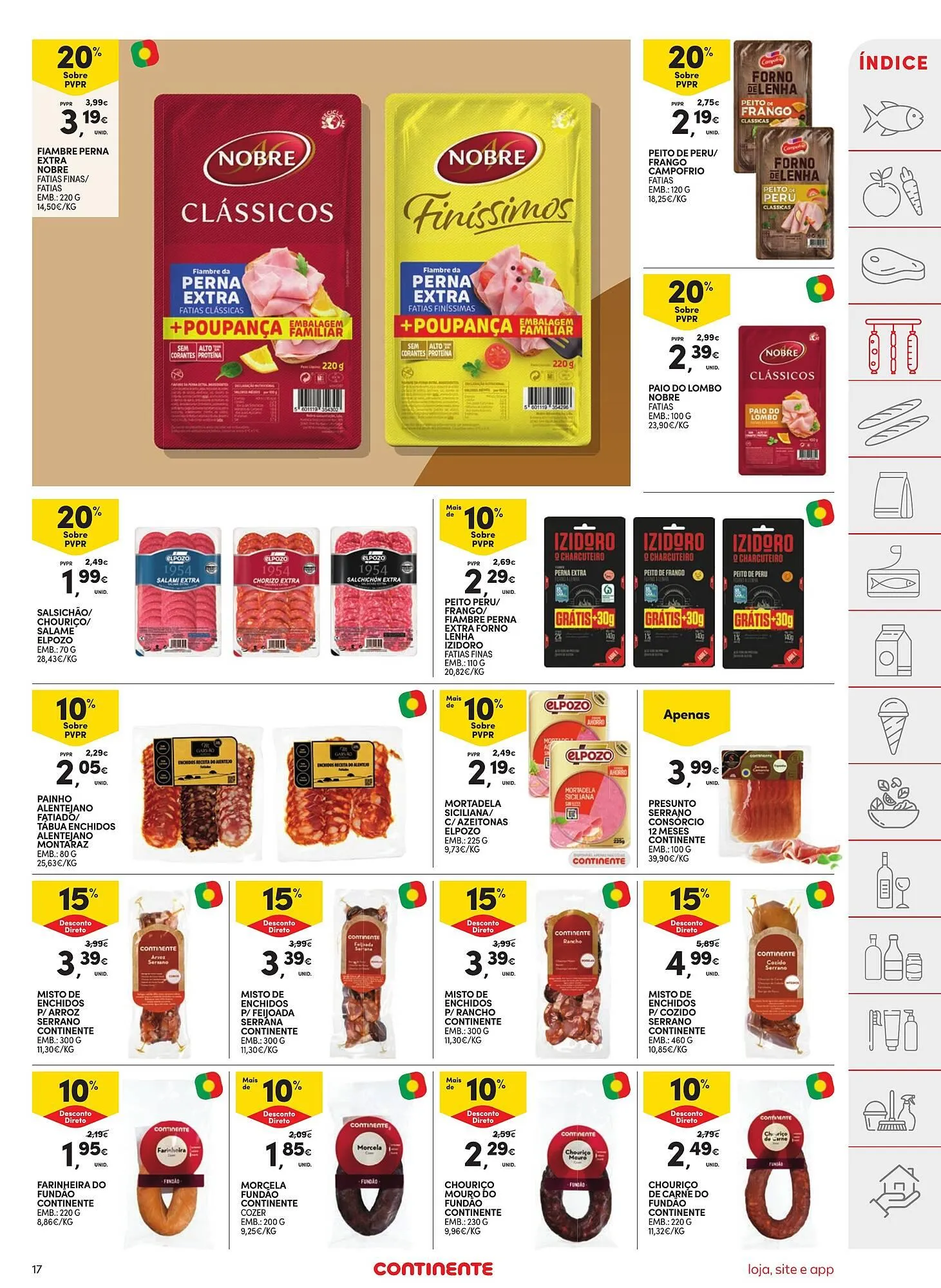 Folheto Folheto Continente de 18 de março até 24 de março 2025 - Pagina 17