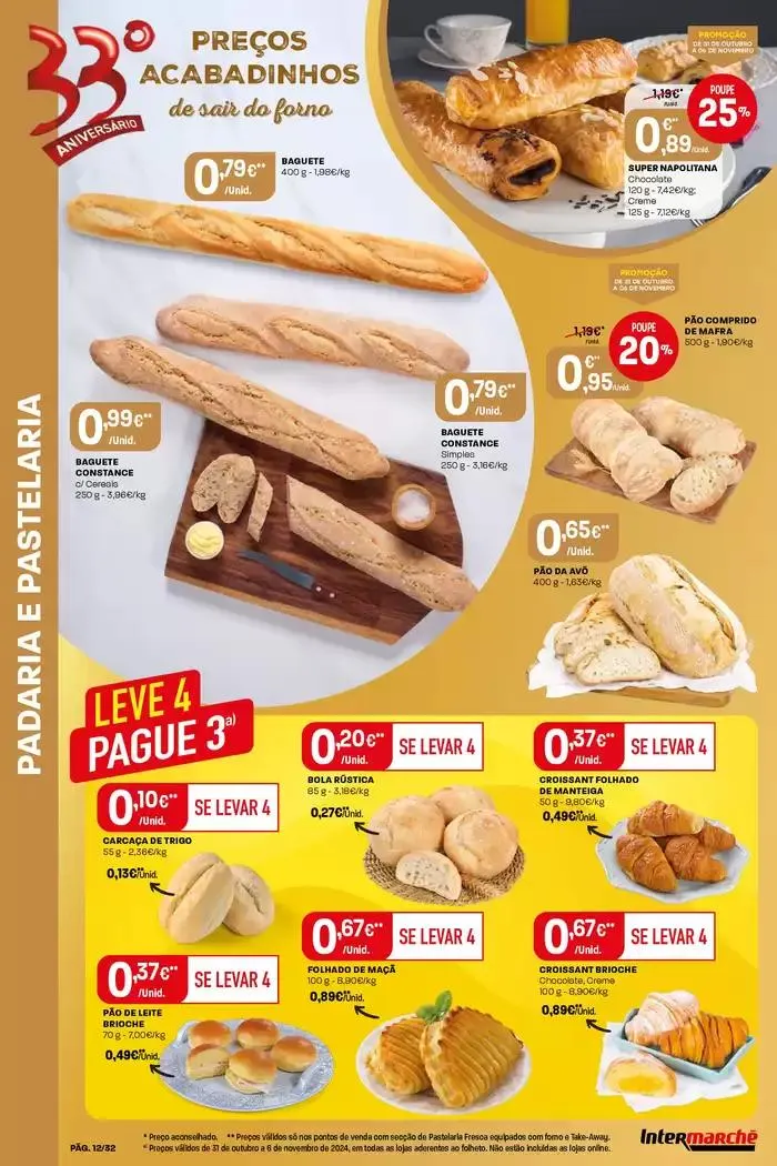 Folheto 33º ANIVERSÁRIO de 31 de outubro até 6 de novembro 2024 - Pagina 12